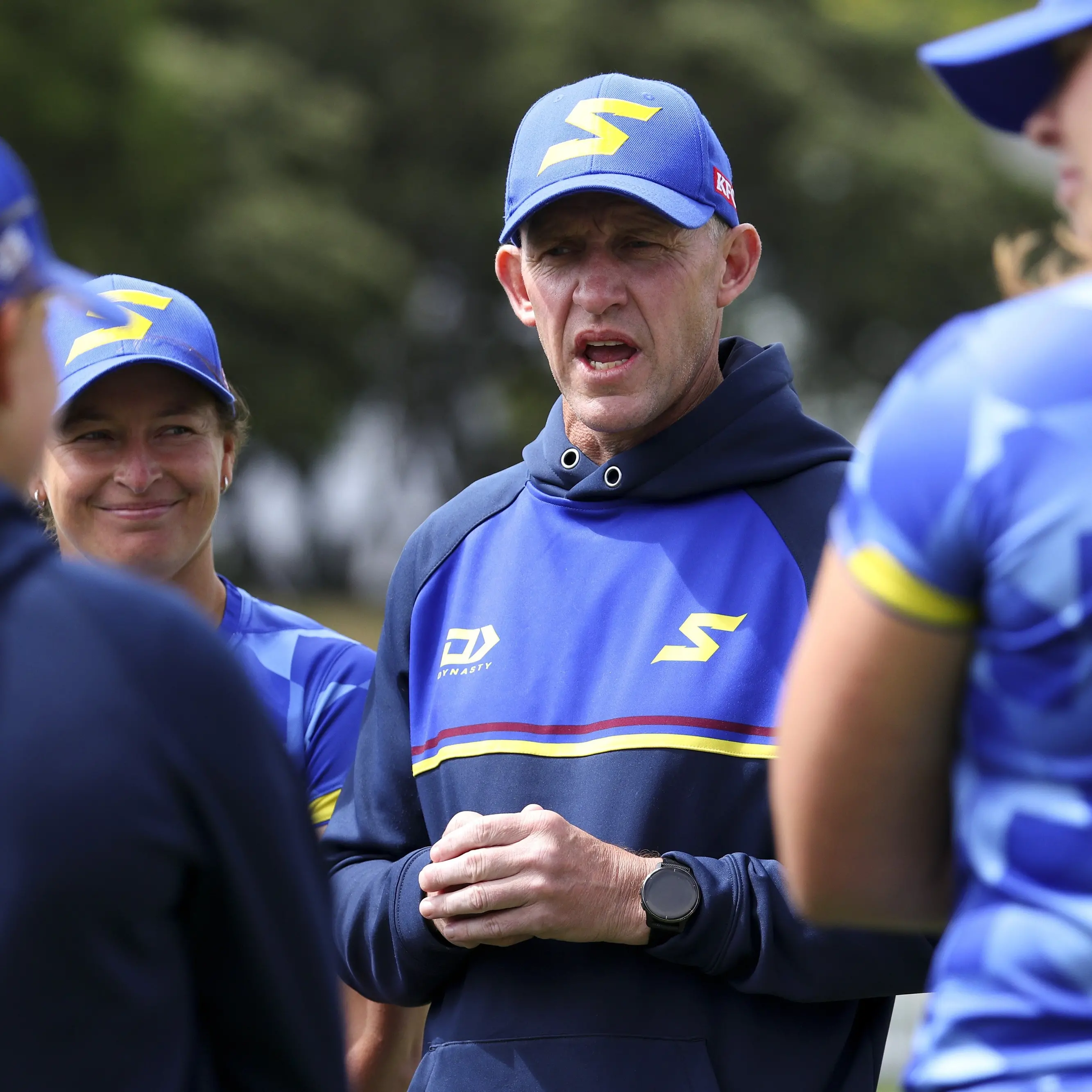 Craig Cumming focused on Blaze