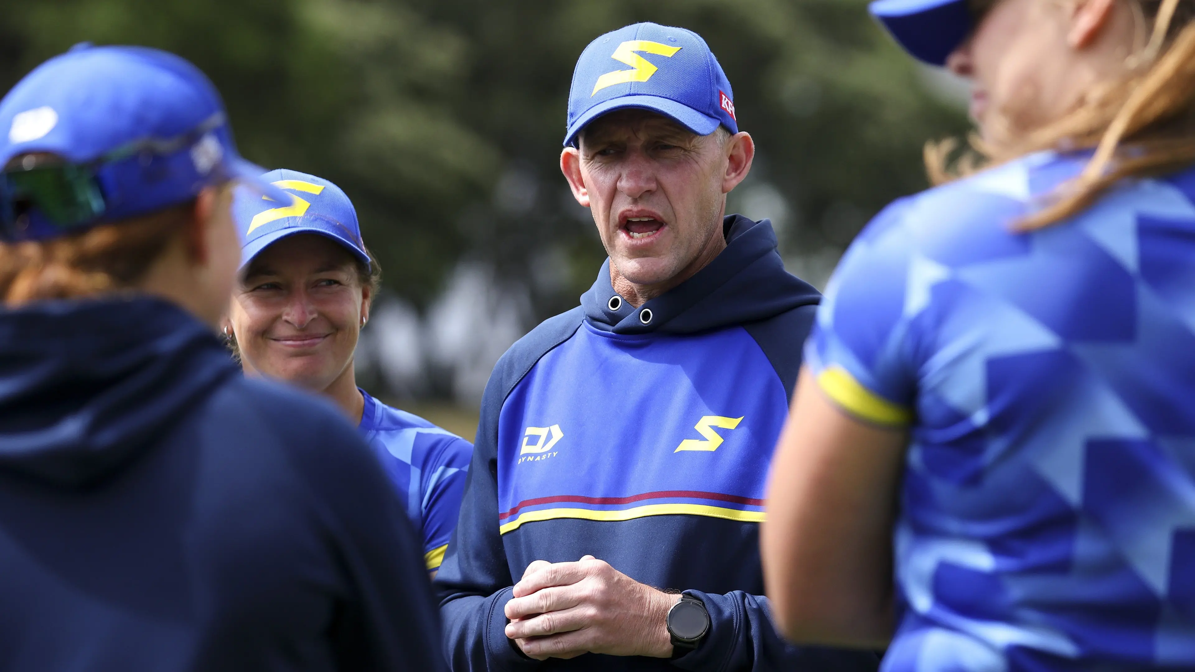 Craig Cumming focused on Blaze