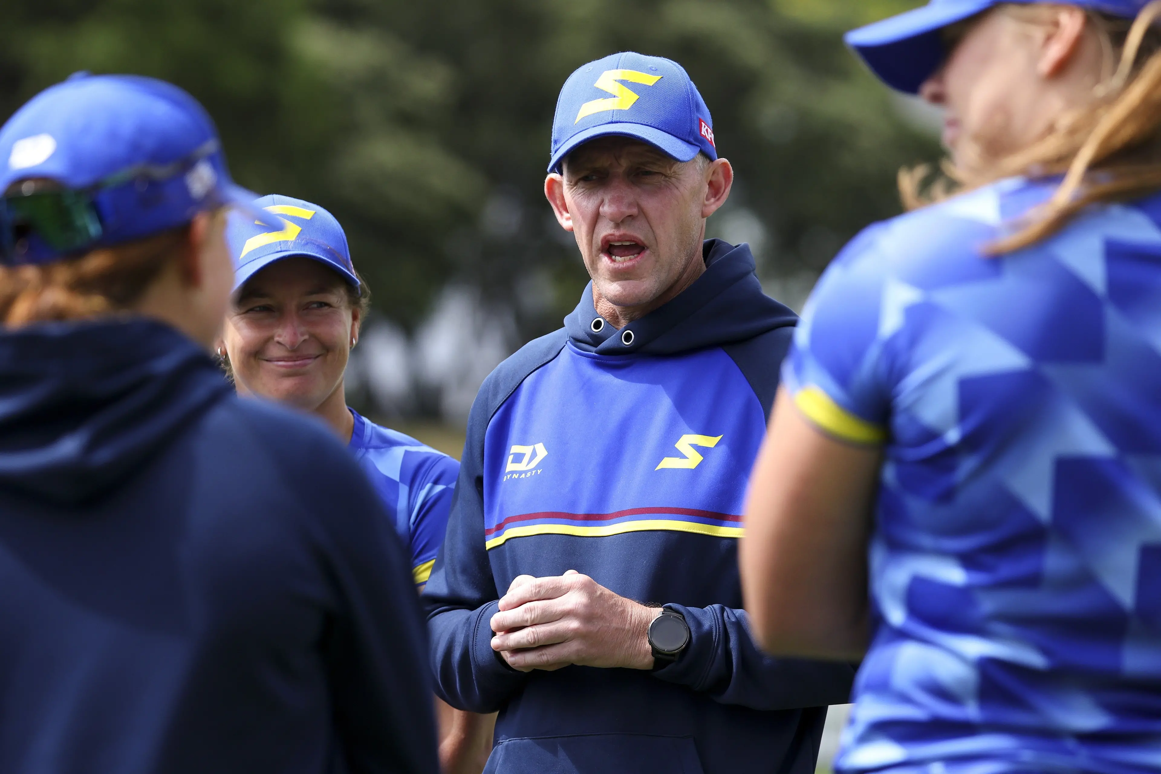 Craig Cumming focused on Blaze