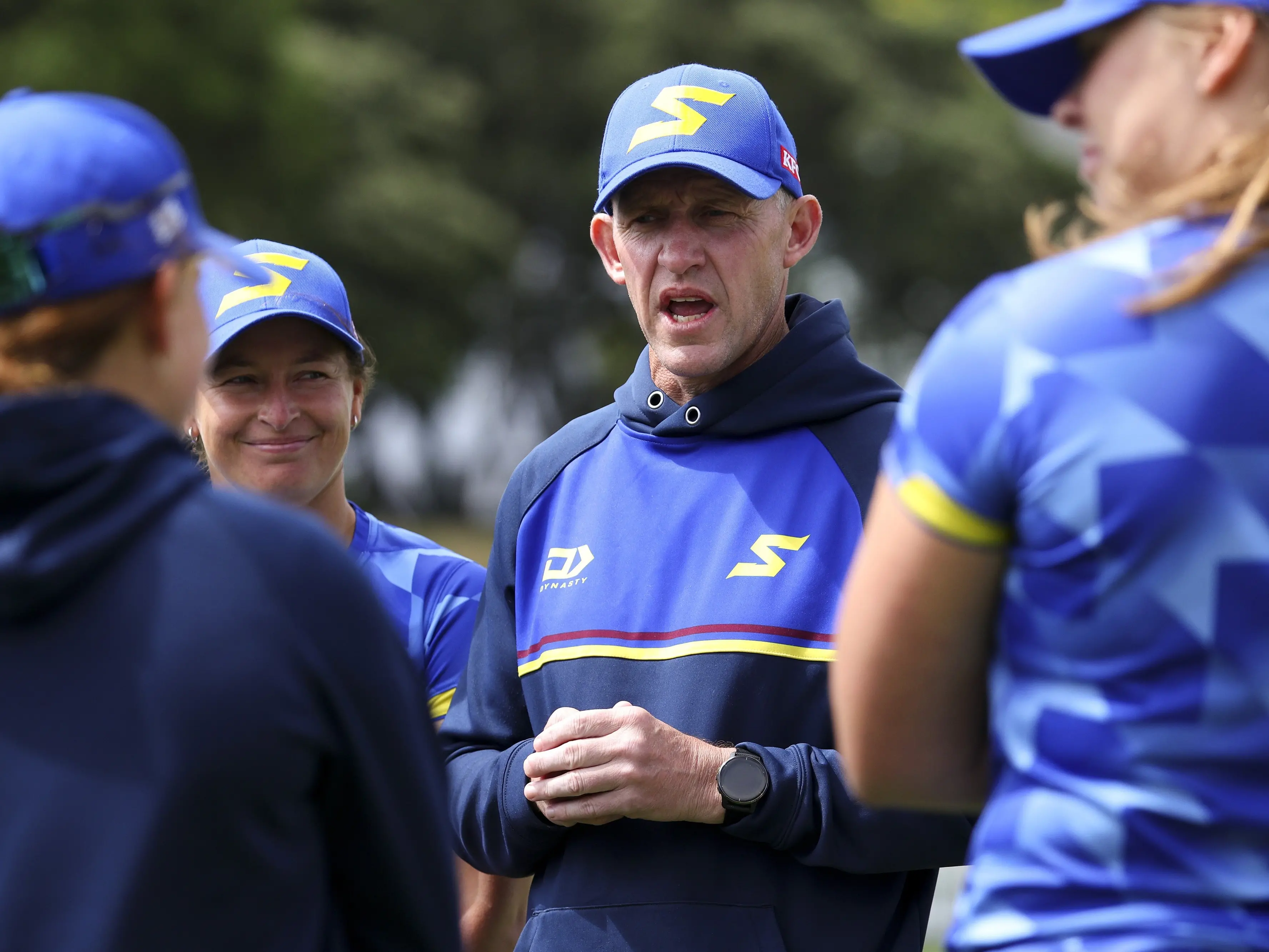 Craig Cumming focused on Blaze
