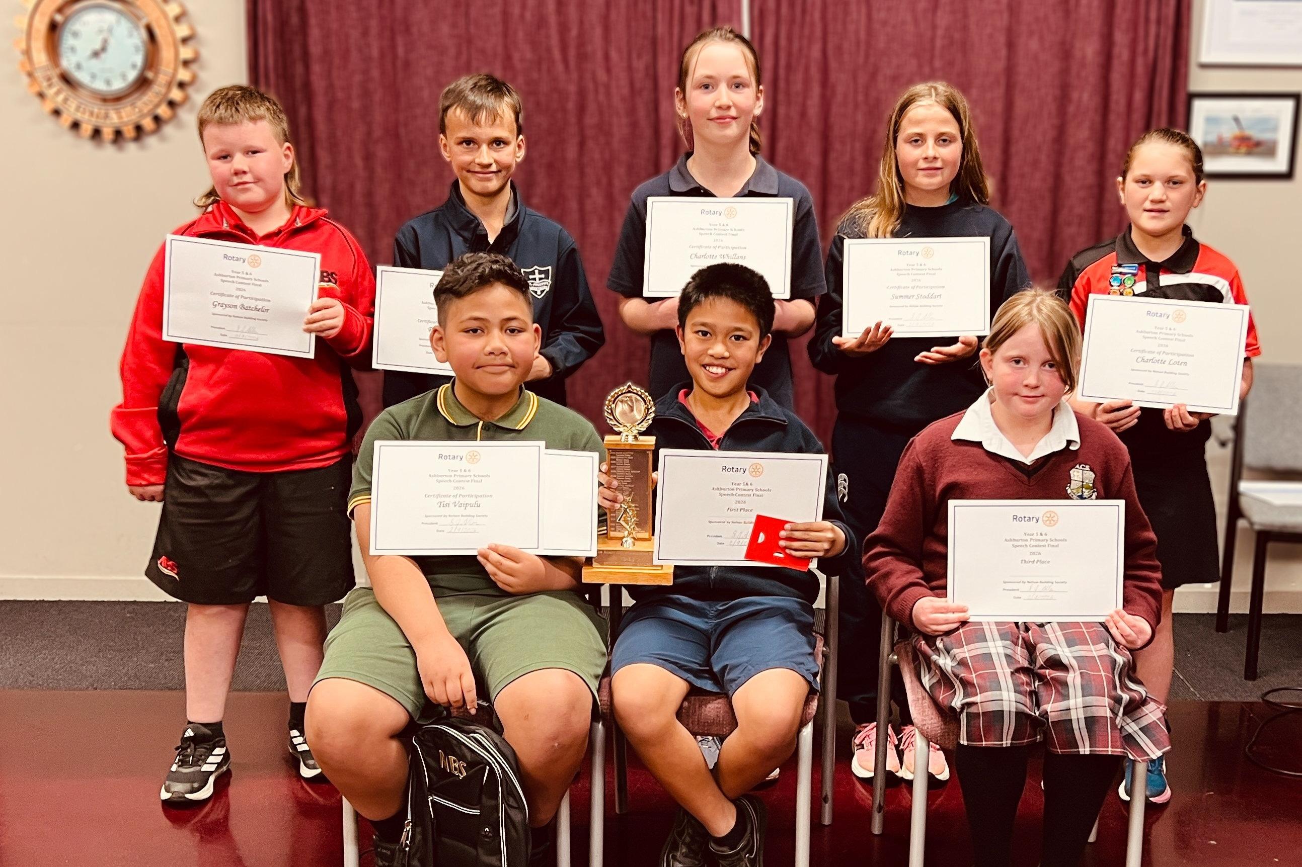 Young speechmakers shine