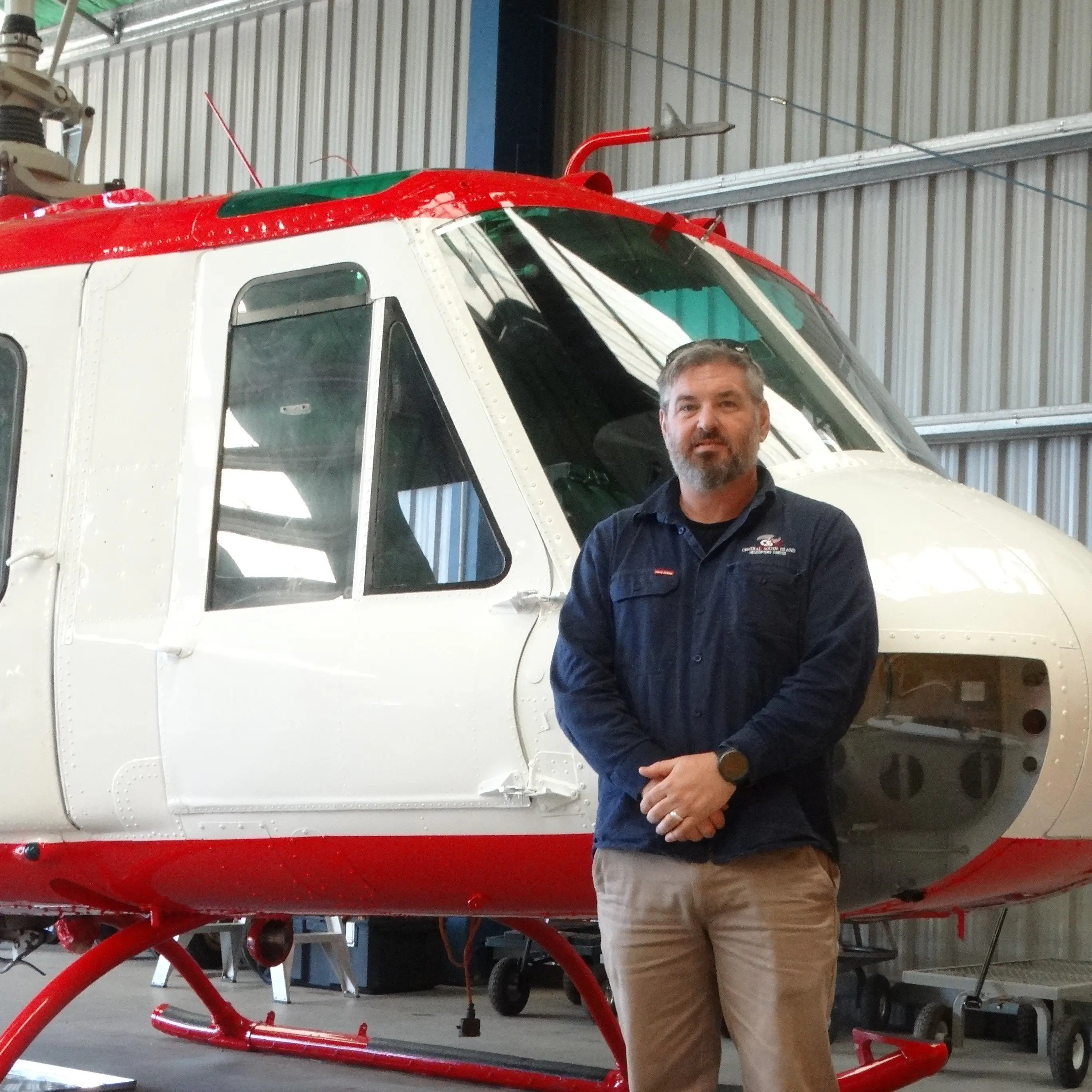 Helicopter pilot spreads his fire-fighting wings to Indonesia