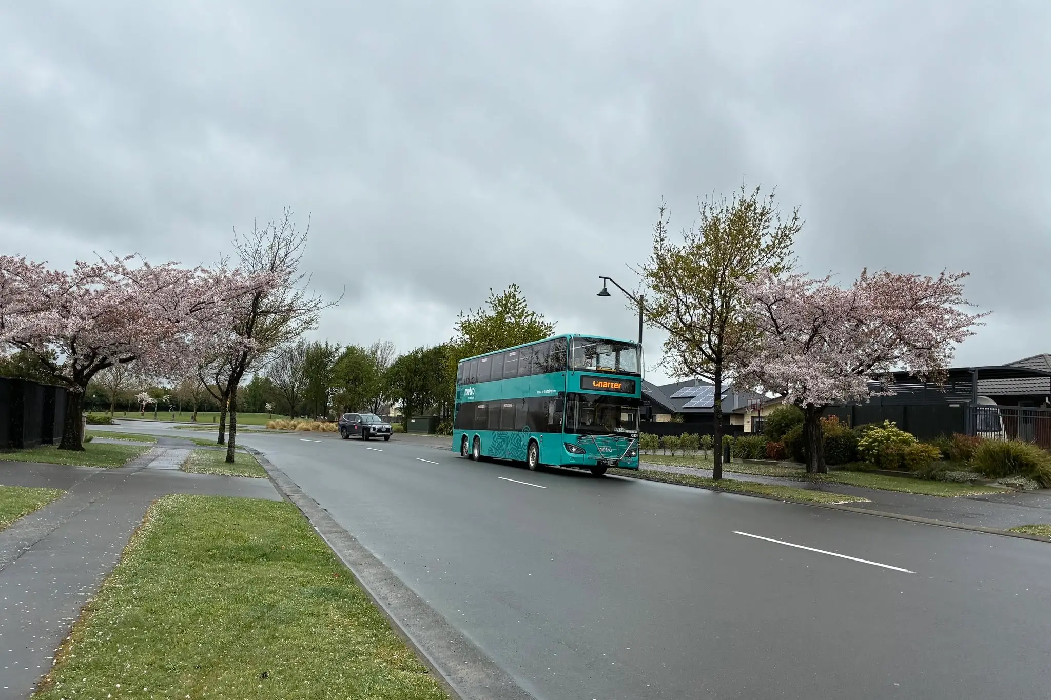 Four new double-decker buses will be added to the Rolleston-Christchurch route next year. Photo: ECan
