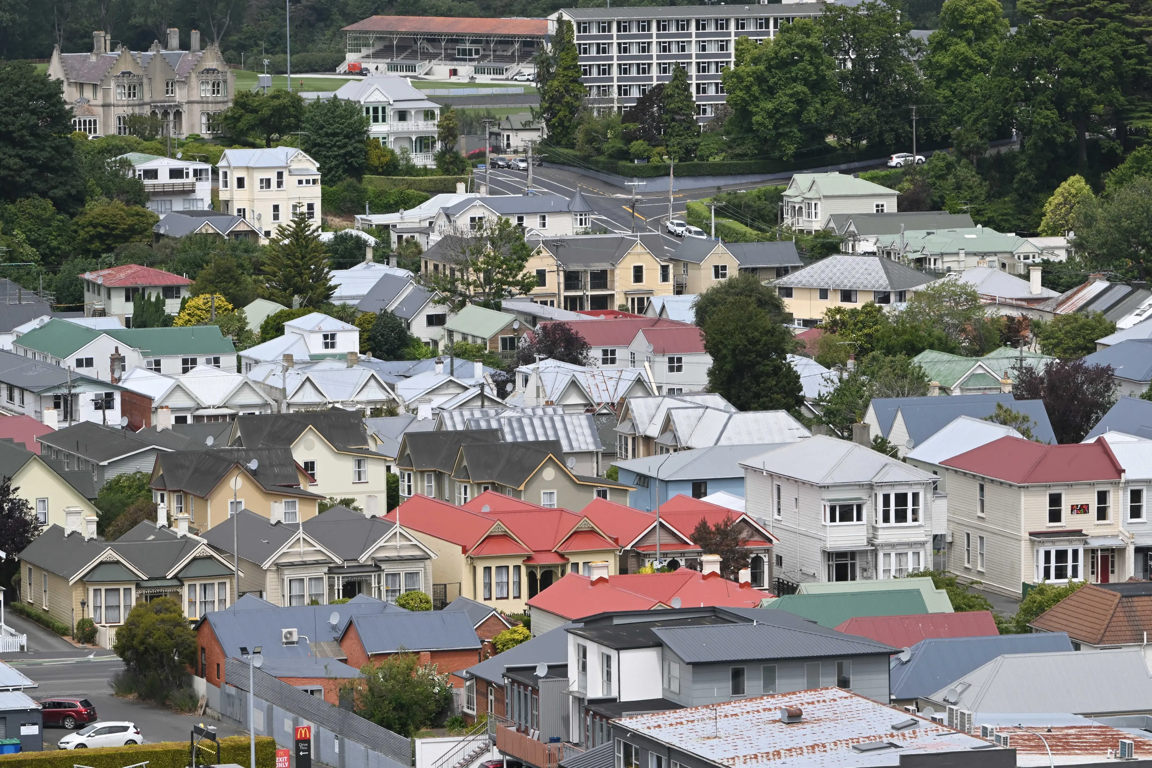 Somewhere there is a place for us: student flats in North Dunedin.