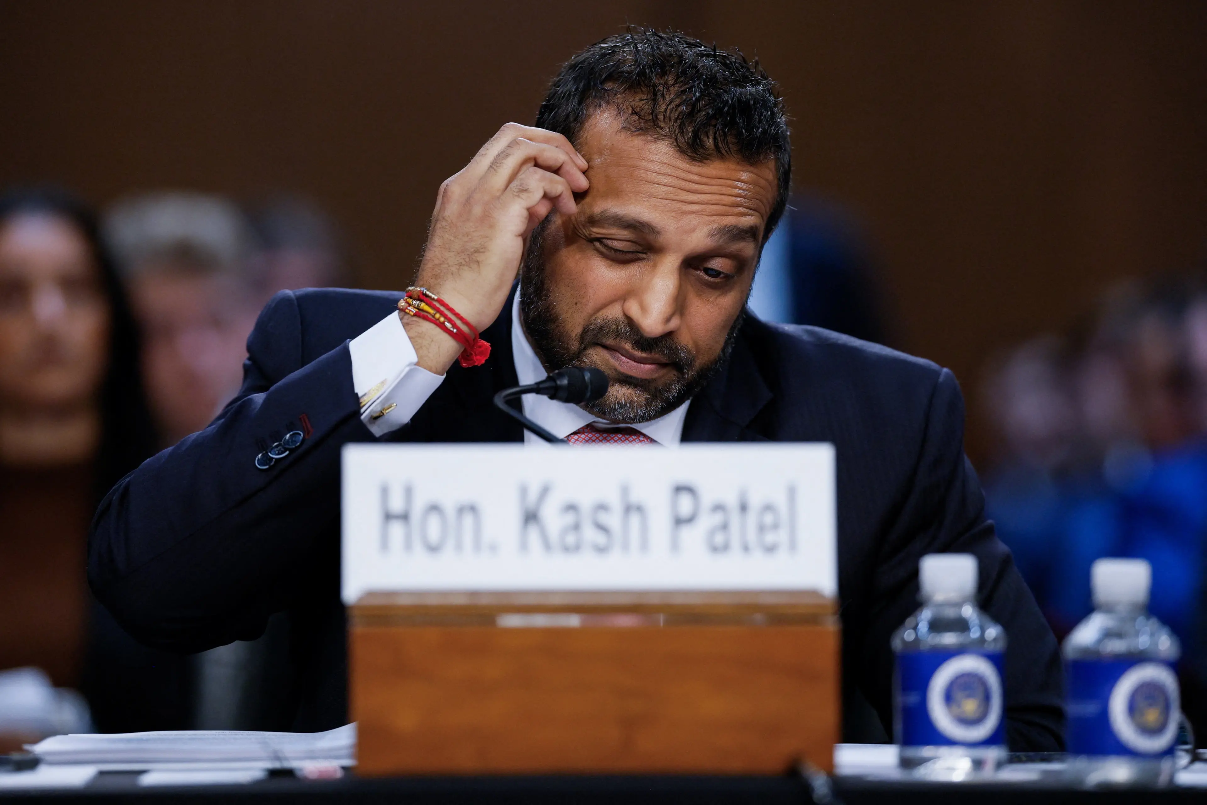 <p>FBI Director Kash Patel has been a frequent target of hackers. Photo: Reuters </p>\\n