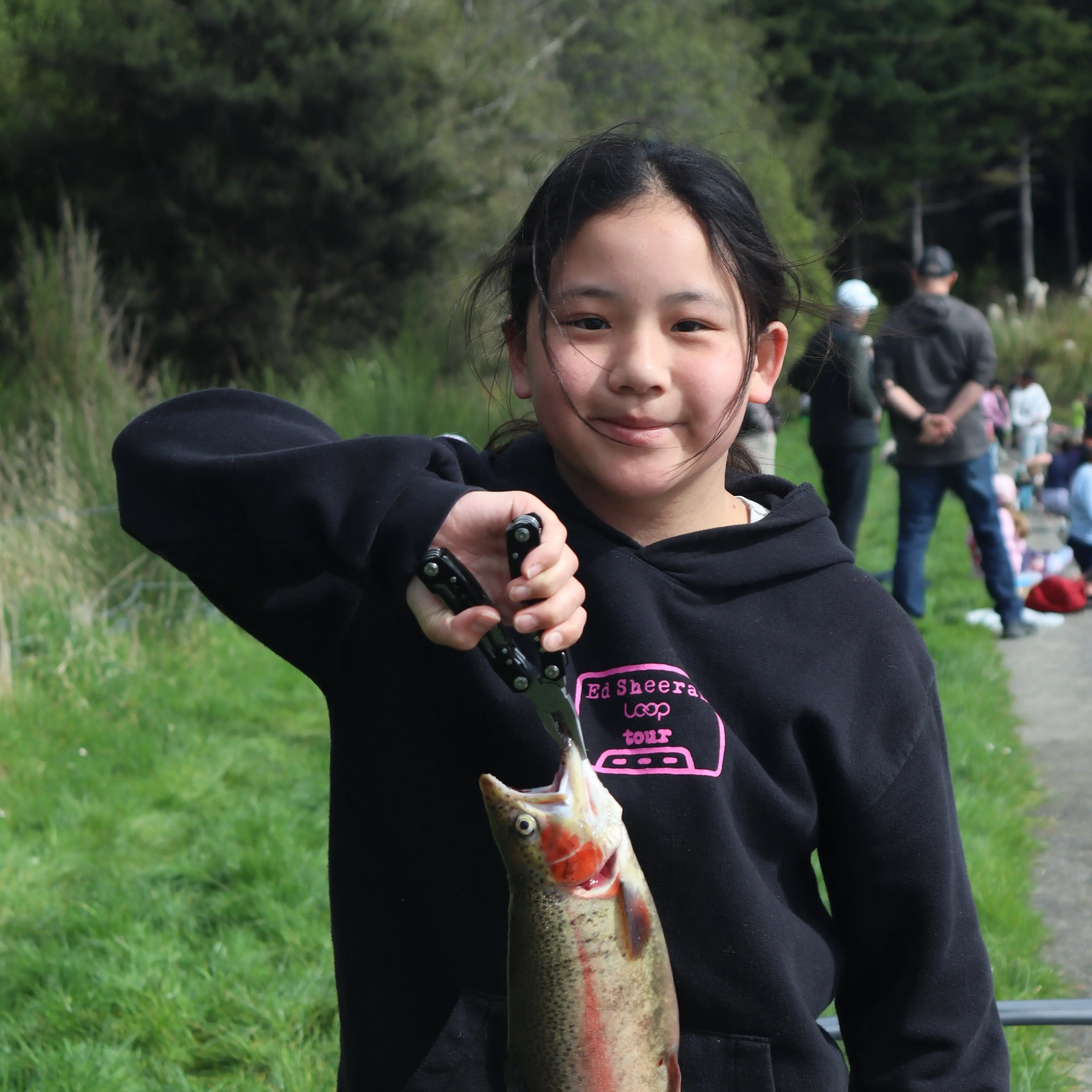 Southern Reservoir delivered an exceptional catch for young Dunedin anglers
