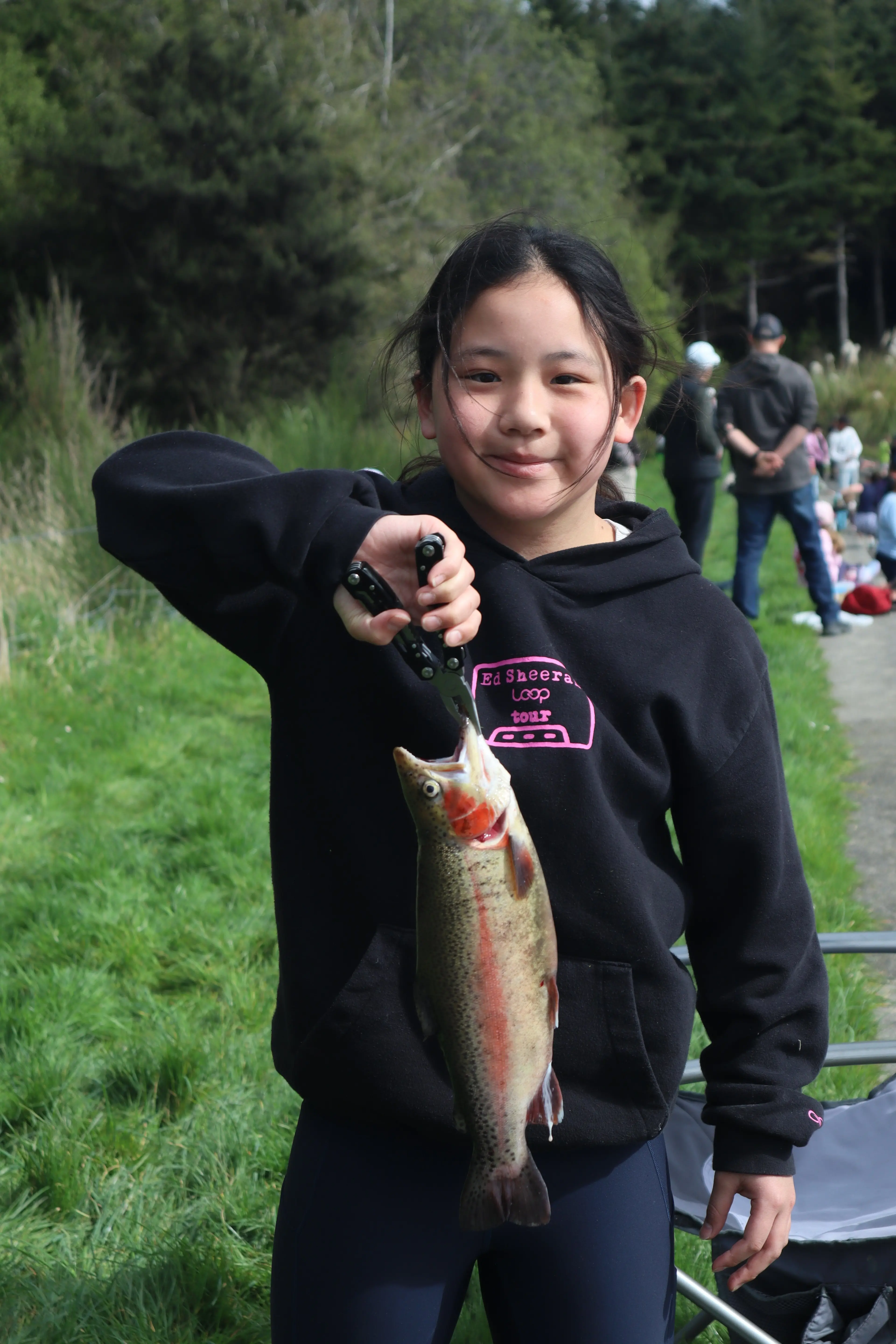 Southern Reservoir delivered an exceptional catch for young Dunedin anglers