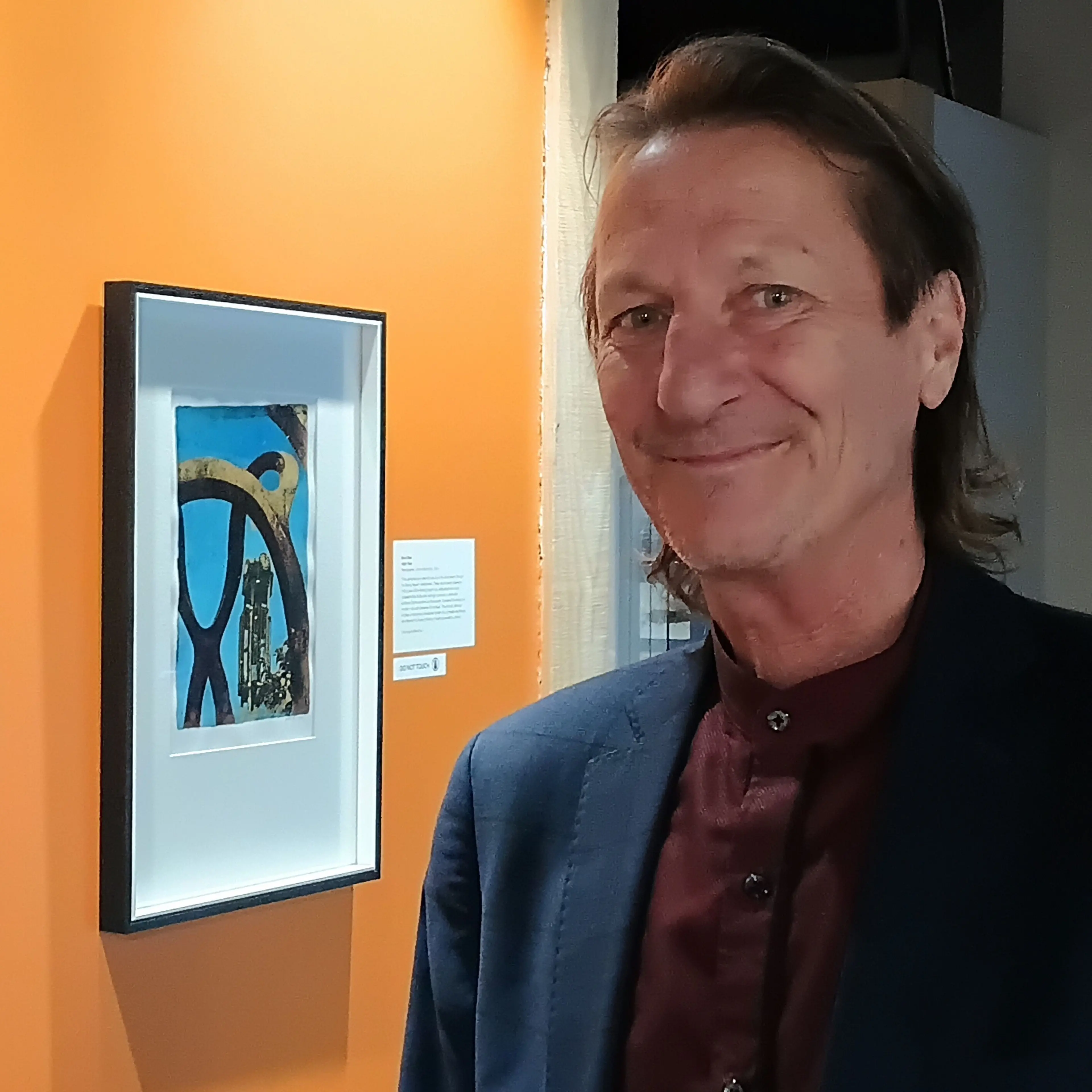Artist honoured to be included clock tower’s 50th exhibit