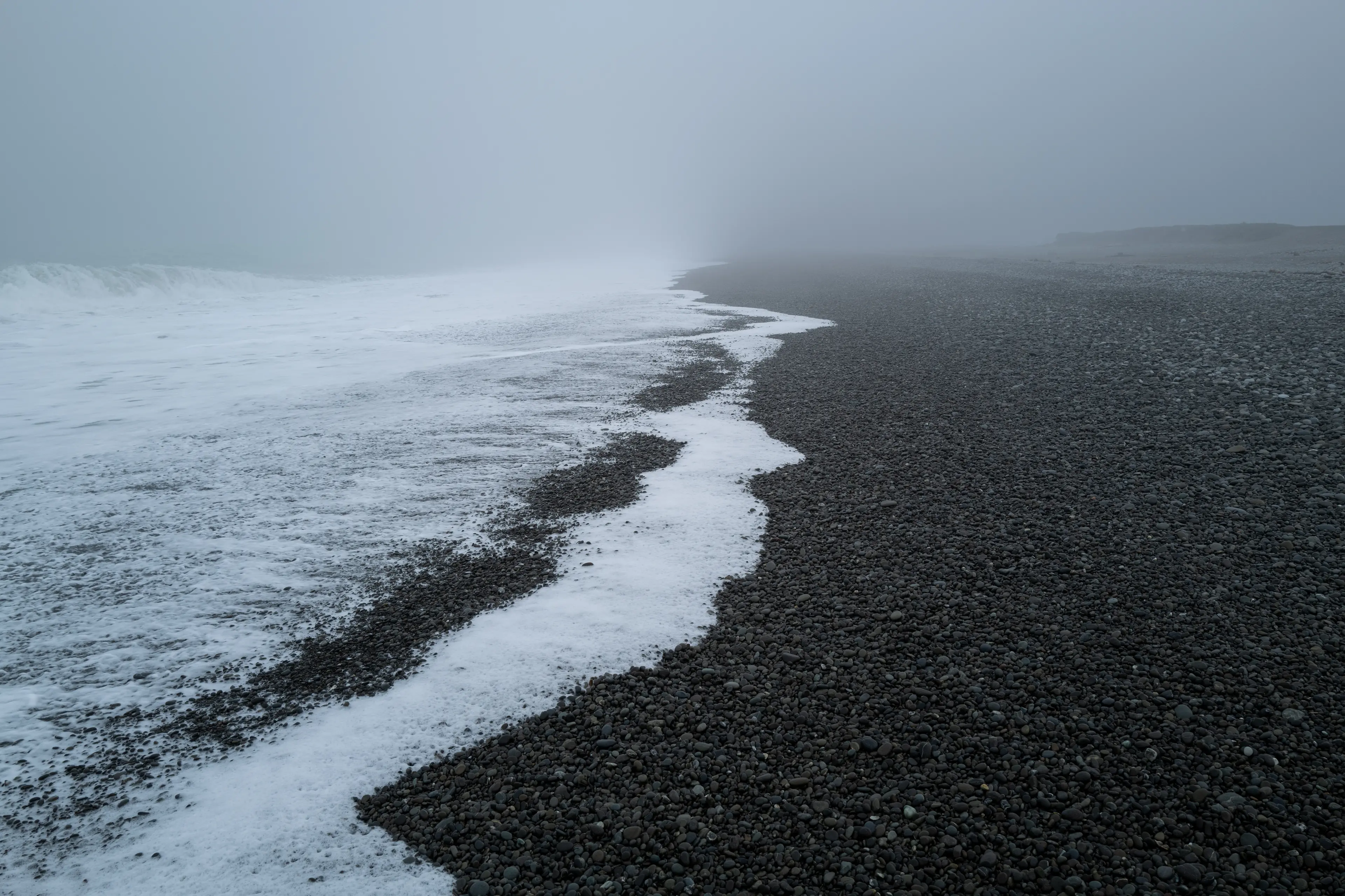 What does the grating roar of the tide on pebbles portend? Photo: Getty Images