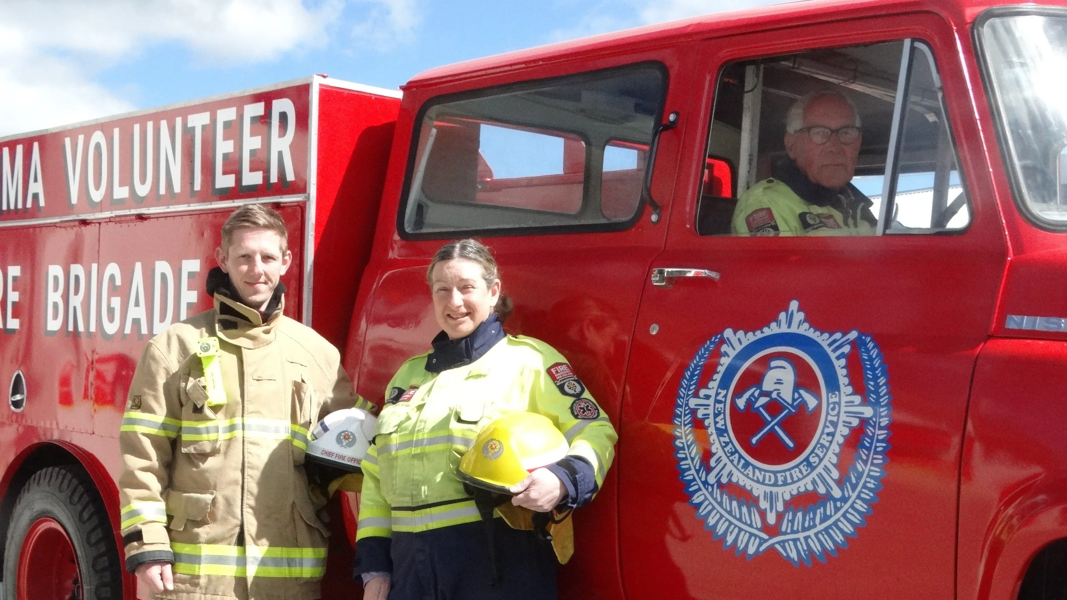 Fire truck returns to Omarama as part of brigade’s 60th anniversary celebrations