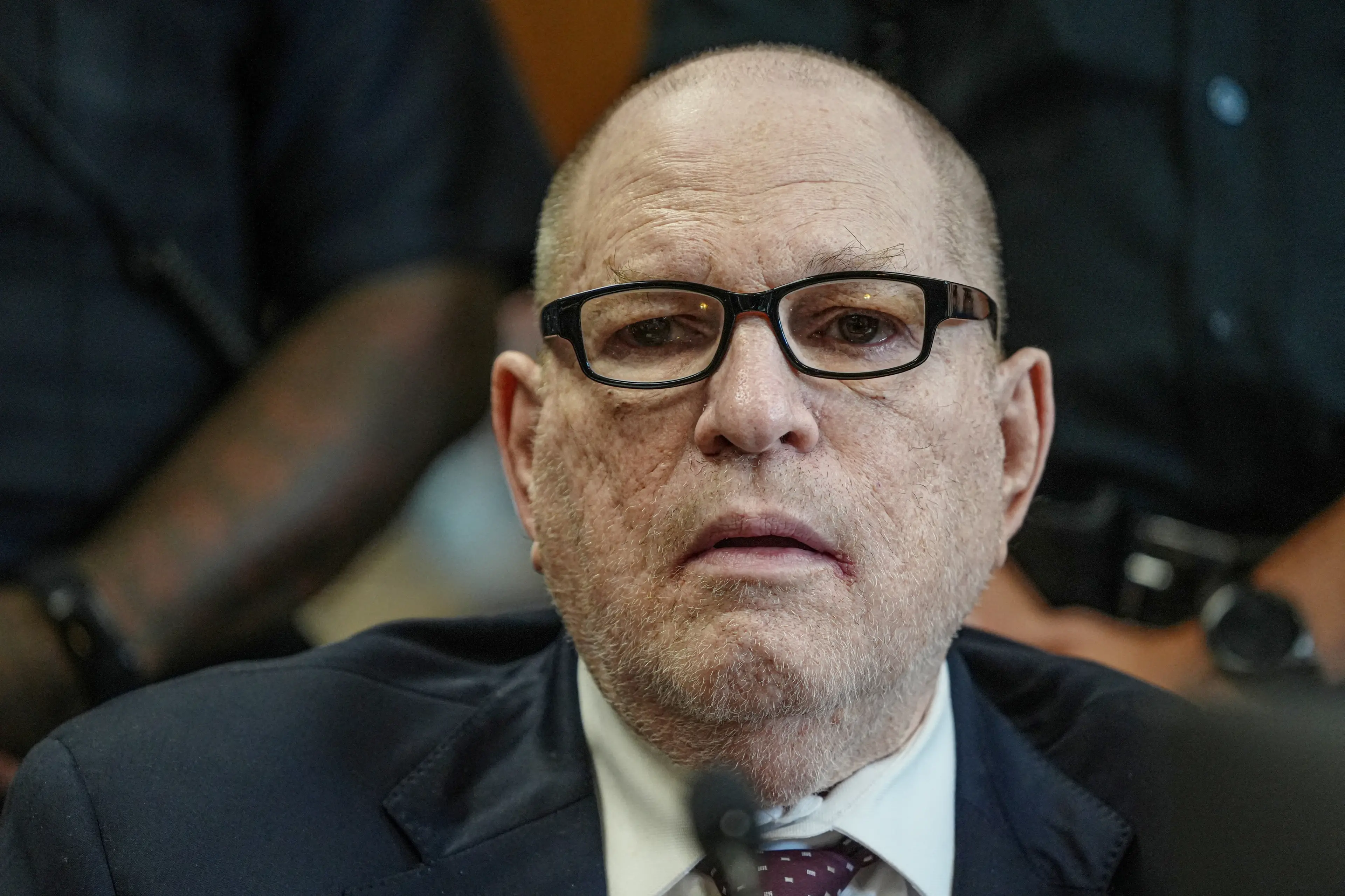 Harvey Weinstein appears in Manhattan Supreme Court to be sentenced for sexual assault. Photo: Reuters