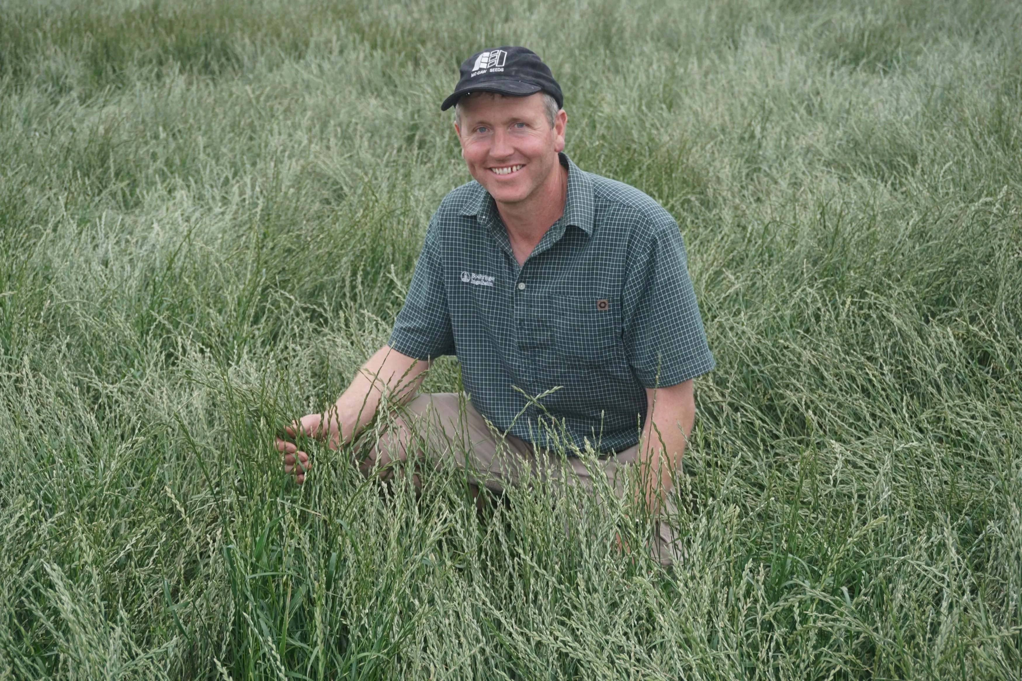 The pride John McCaw, and his wife Mel, take in running a profitable and sustainable operation at their farm near Methven has paid off after the couple won a major award. Photo: Supplied.