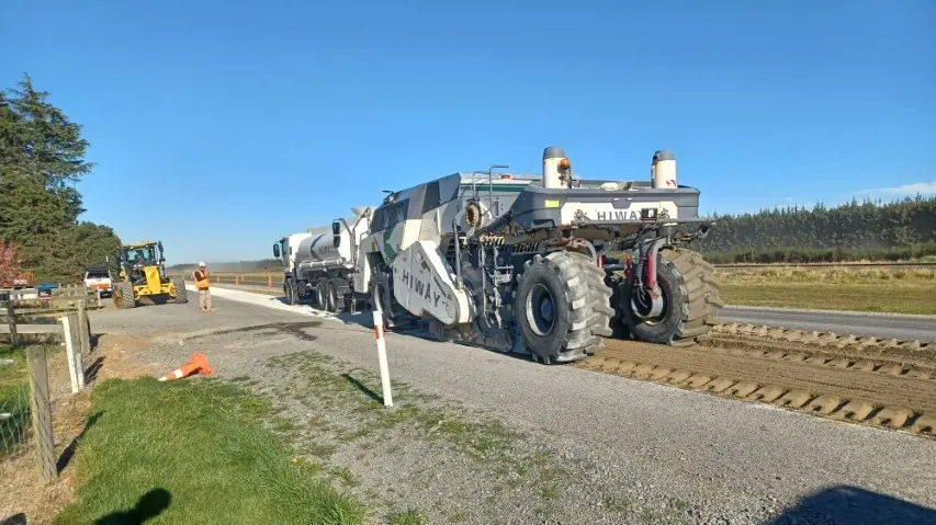 Extra days needed to complete SH1 work, south of Ashburton
