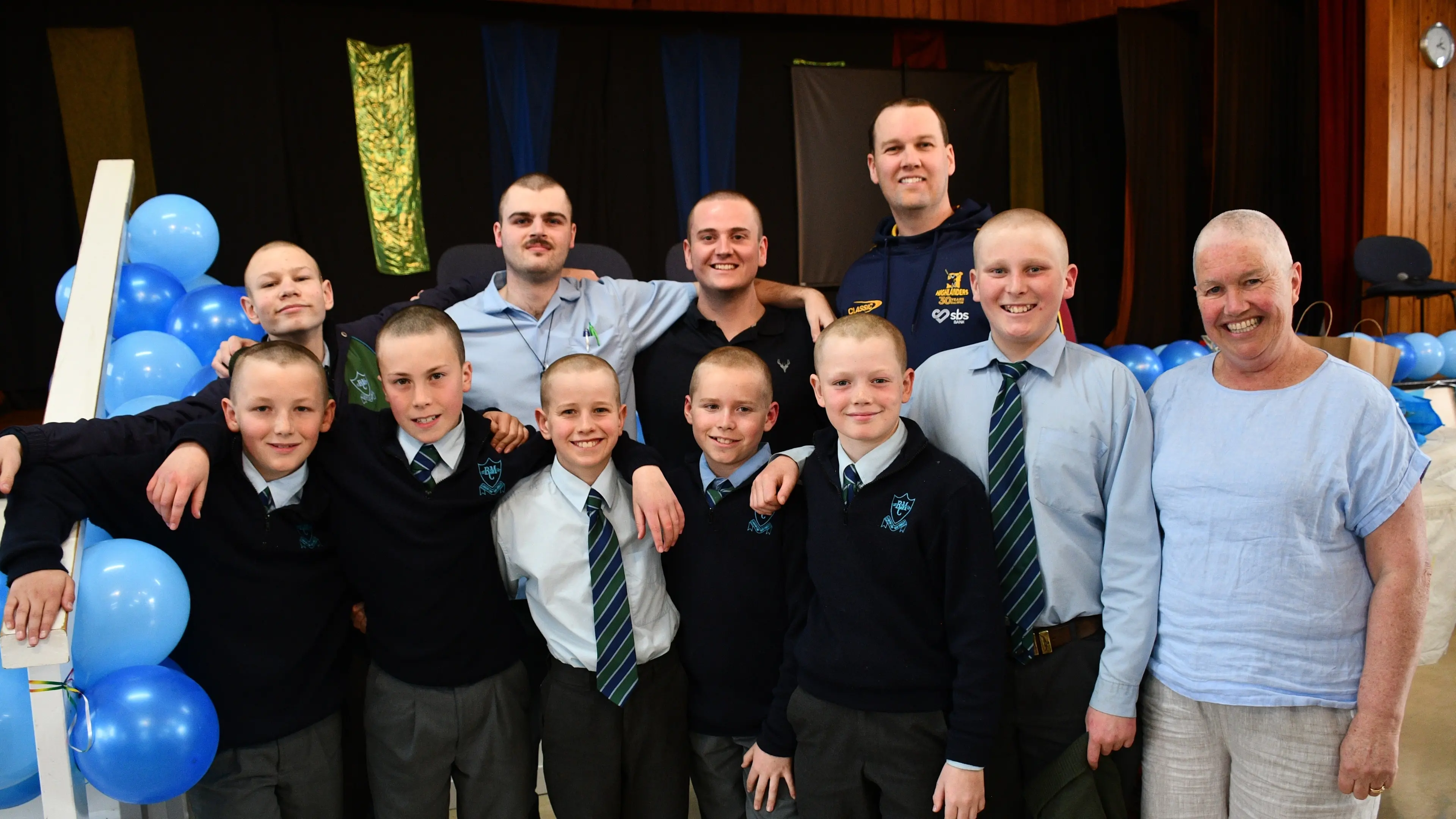 Shaving heads to keep former student’s ‘memory alive’