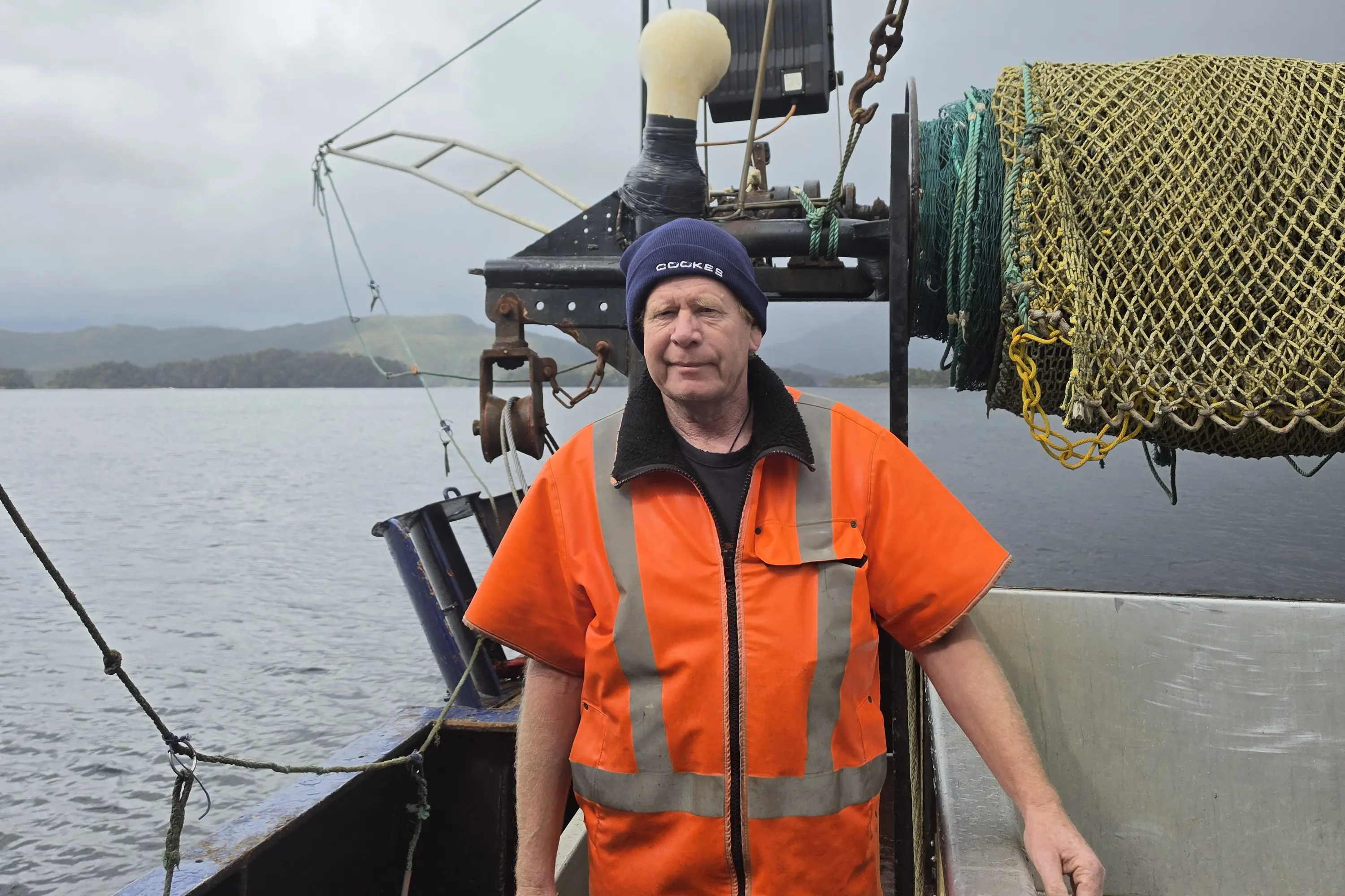 After being on the water for 40 years Bluff commercial fisherman Pat Nyhon is finding the high price of diesel painful on the bottom line. Photo: Supplied