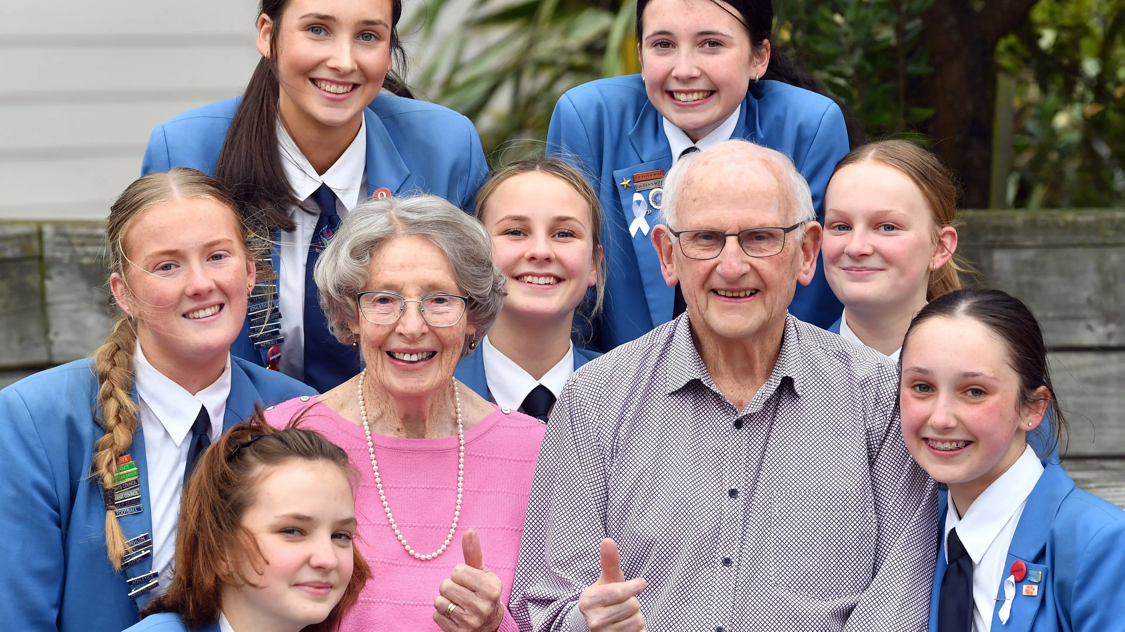 Spot the Scott: Seven granddaughters wander the same Dunedin school’s halls