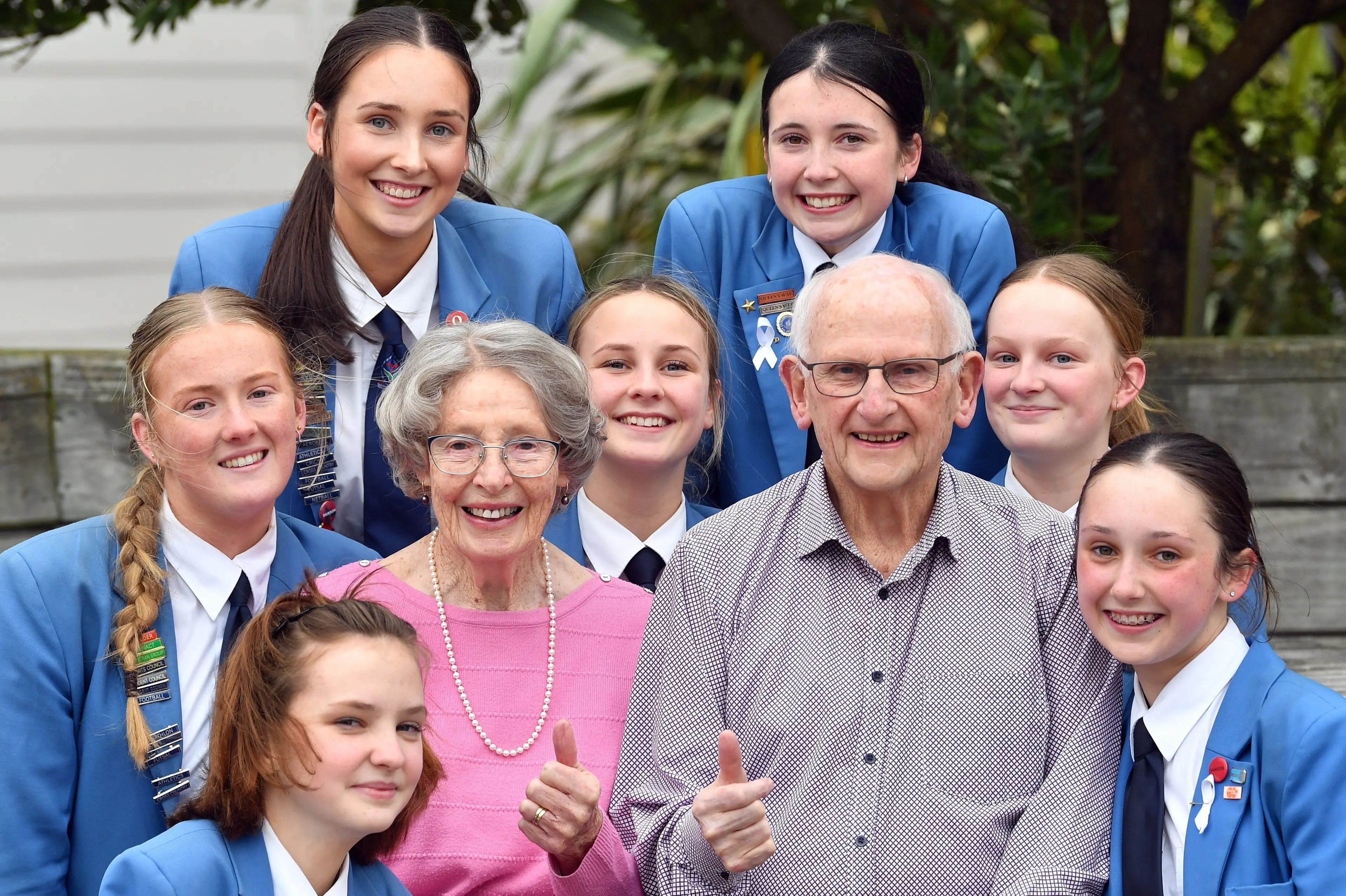 Spot the Scott: Seven granddaughters wander the same Dunedin school’s halls