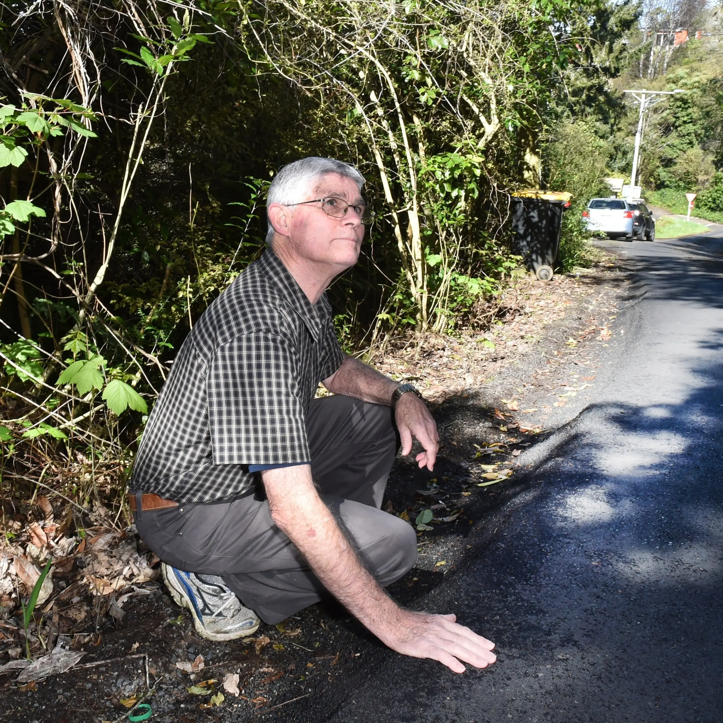 More work may have to be done on slumping road