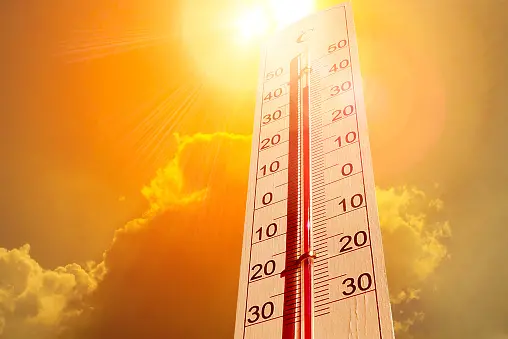 A climate report estimates there will be 44% more \"extremely hot days\" than usual. Photo: Getty Images