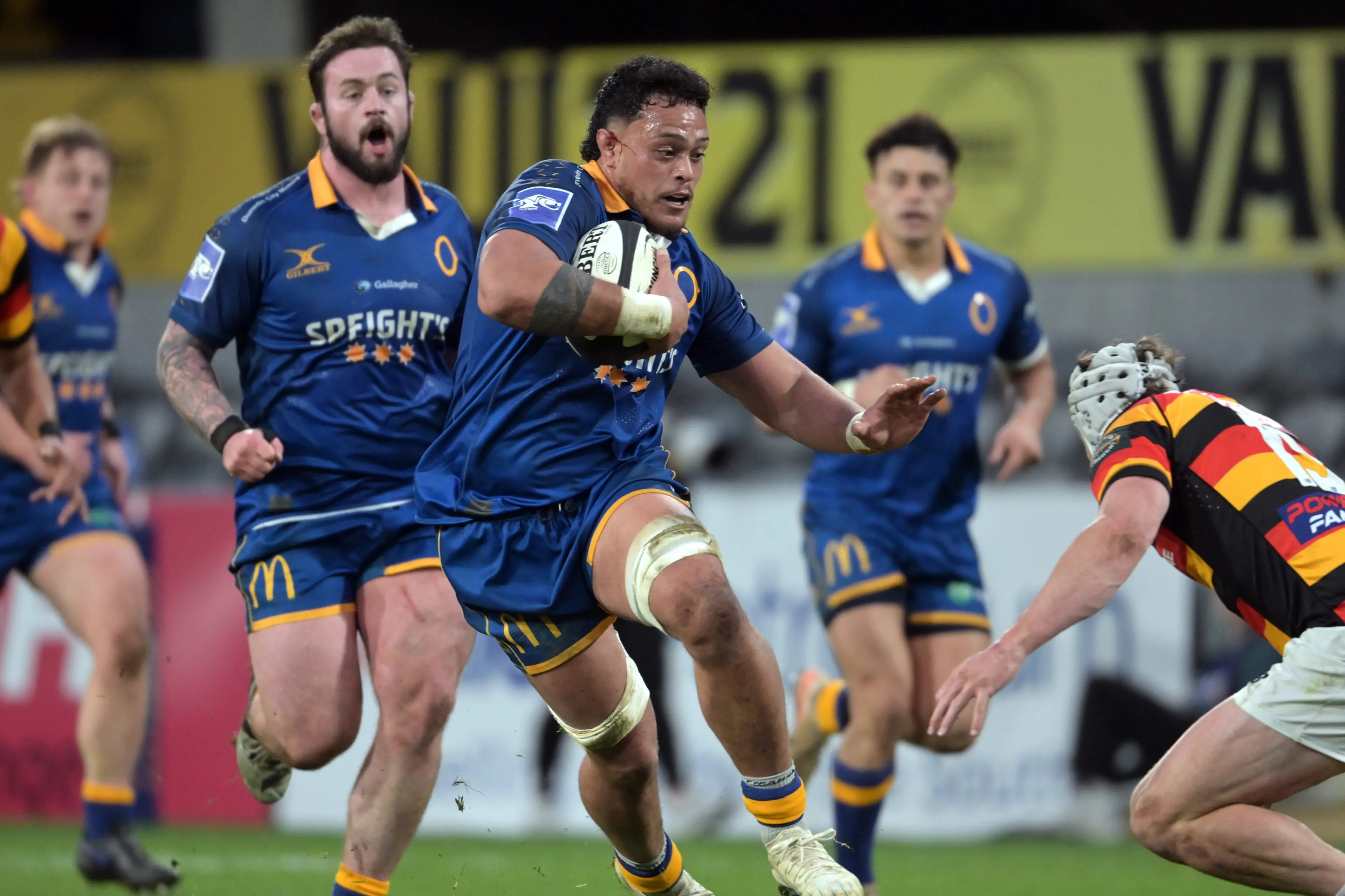 Otago captain and No 8 Christian Lio-Willie has had a storming season for his team. Photo: Gerard O\\'Brien