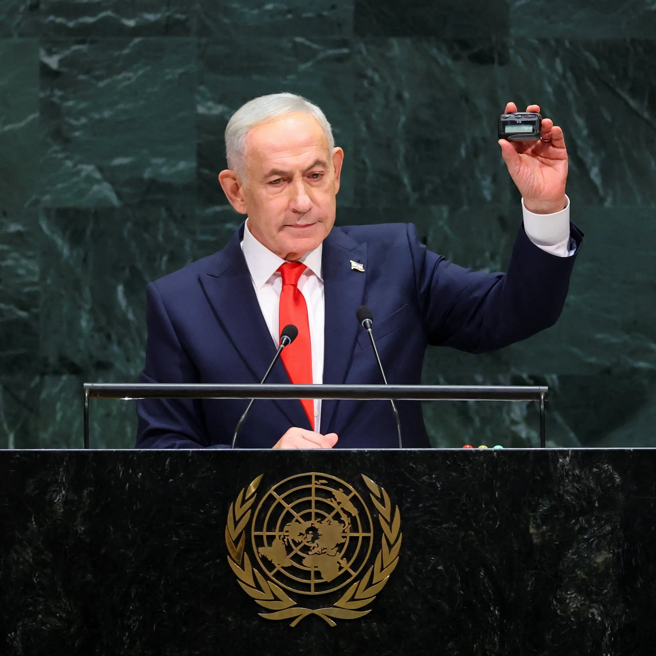 Dozens walk out as Netanyahu addresses UN