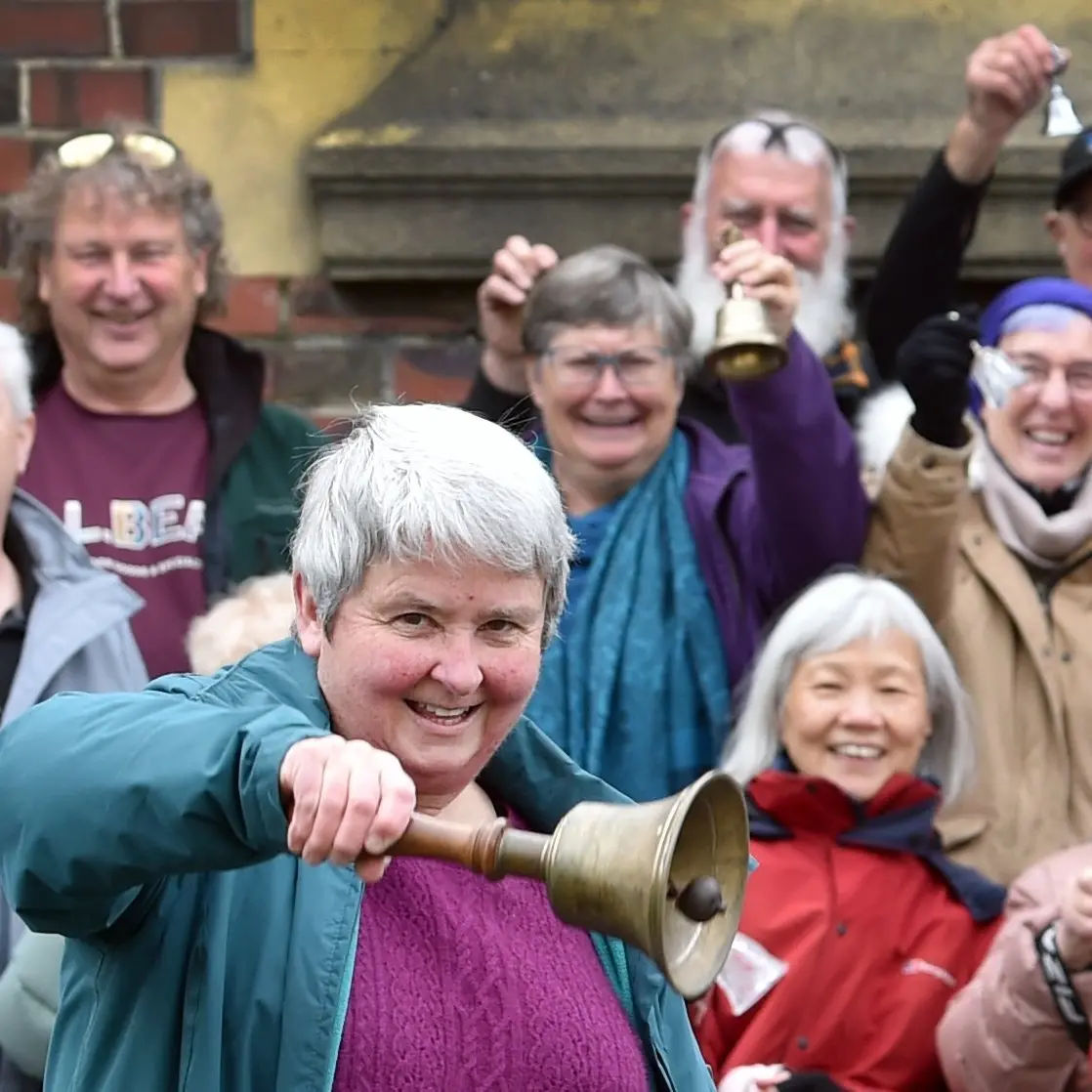 ‘It’s just a celebration of being Dunedin people’: Bells peal a welcome home for albatrosses