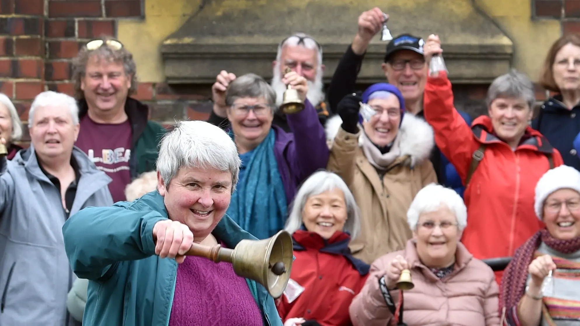 ‘It’s just a celebration of being Dunedin people’: Bells peal a welcome home for albatrosses
