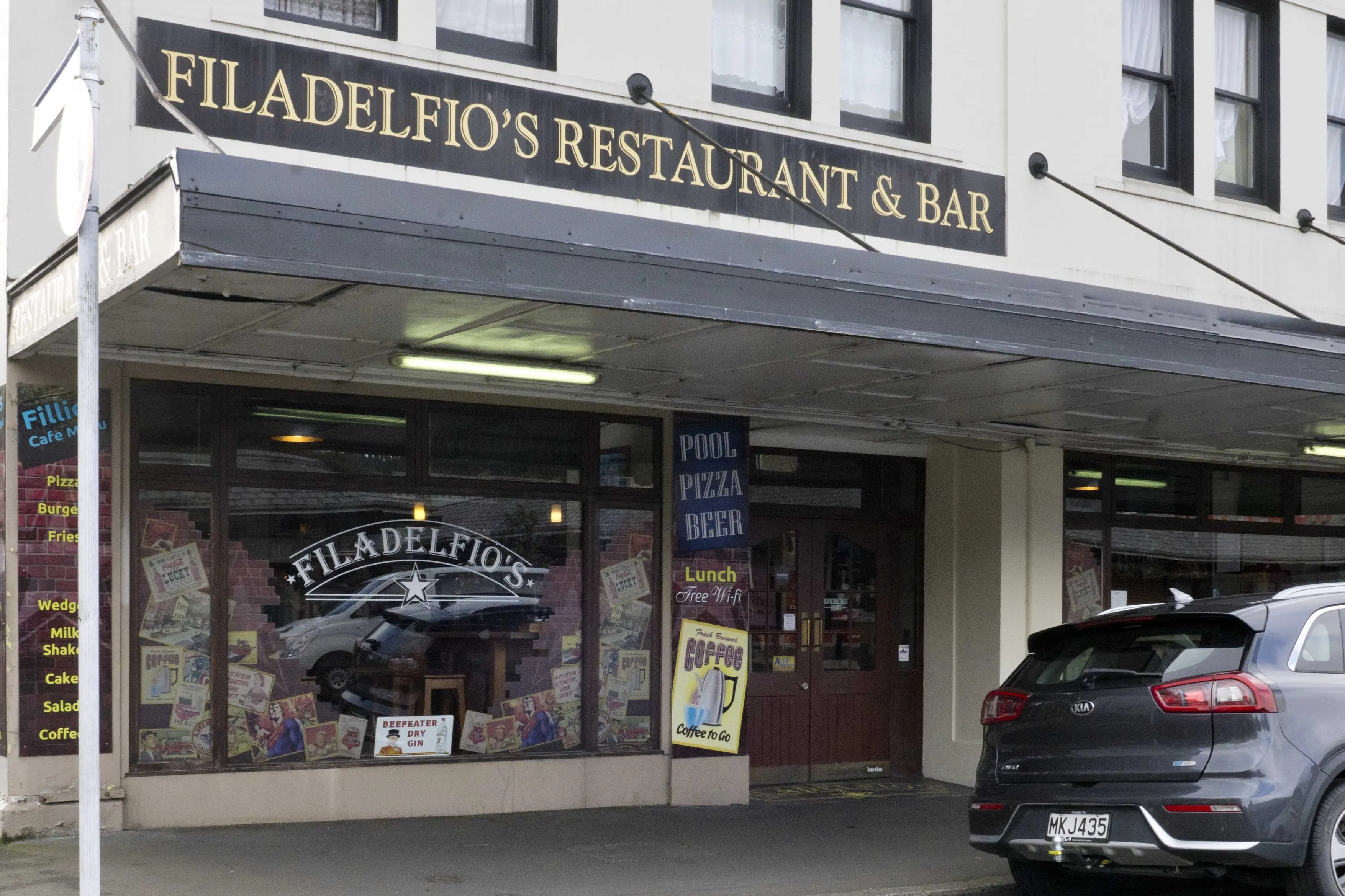 Filadelfio\\'s Restaurant & Bar, in North Rd. Photo: Gerard O\\'Brien