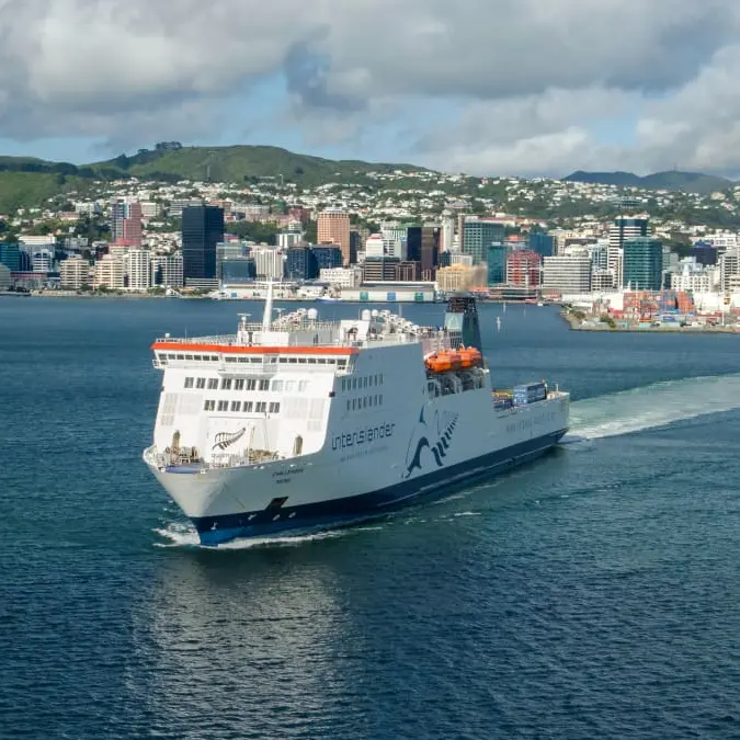 Interislander ferry Kaitaki back in service