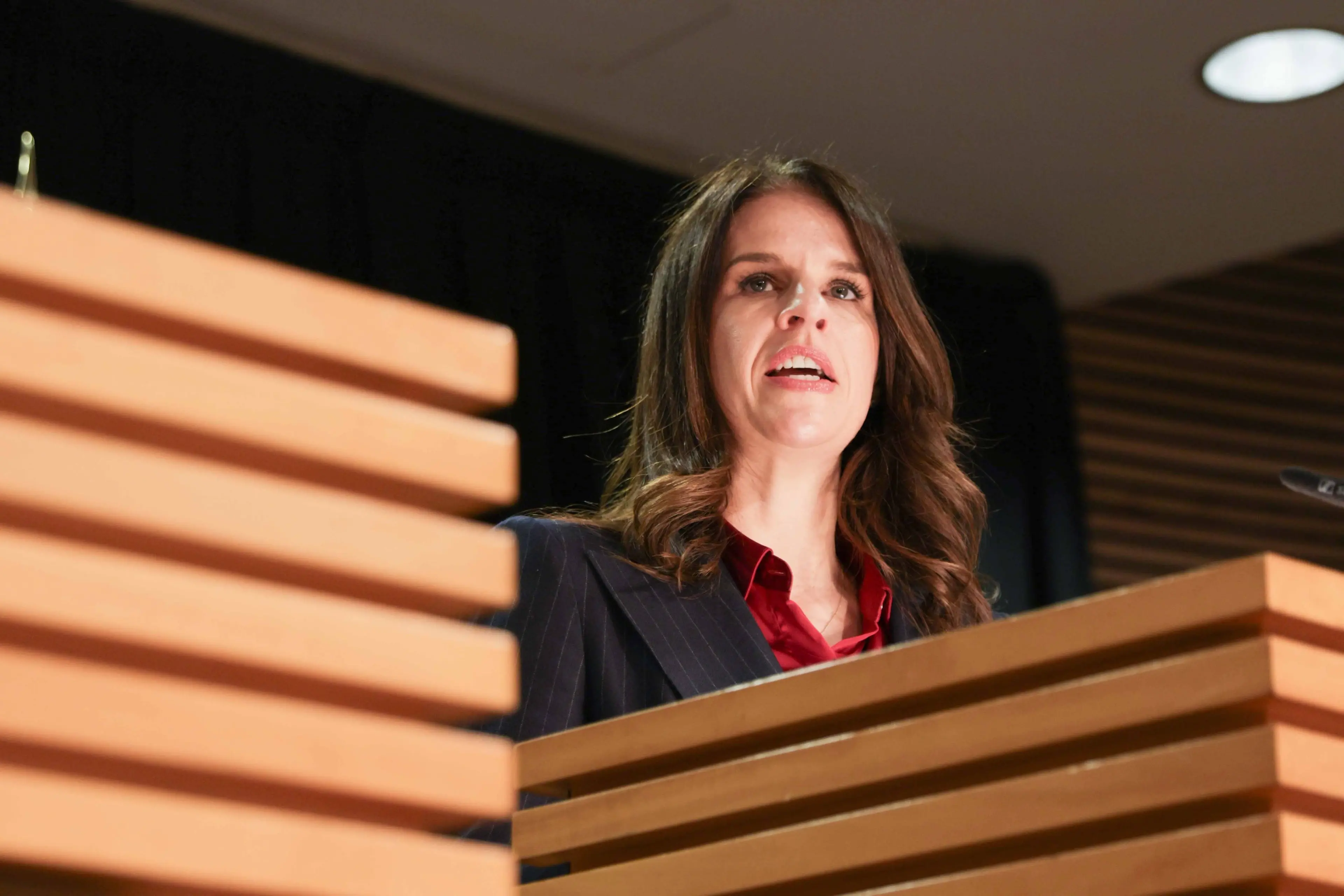 Education Minister Erica Stanford. Photo: RNZ / Samuel Rillstone