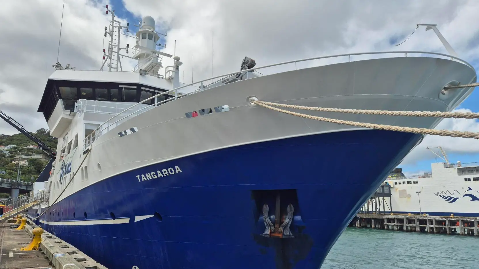 Greenpeace activists removed after boarding NZ research vessel Tangaroa