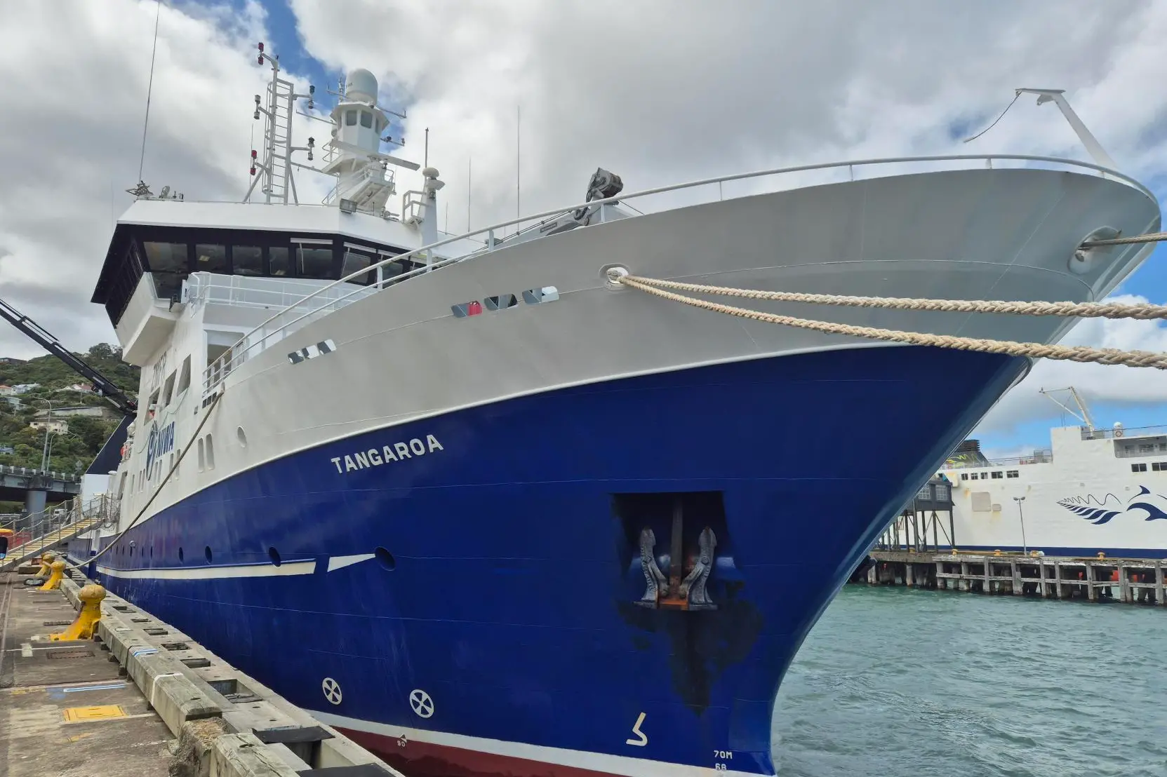 Greenpeace activists board NZ research vessel Tangaroa