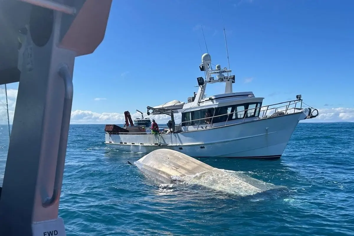 Four rescued after capsize north of Stewart Island