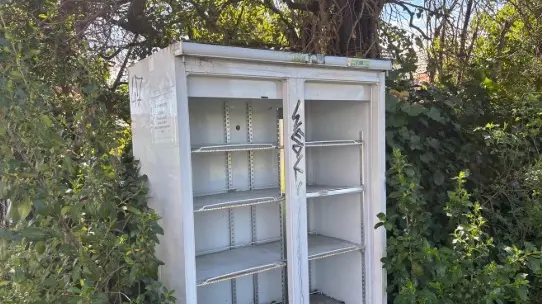 Community gutted by vandalism of book library