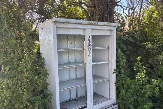 The fridge was made as a University of Canterbury project. Photo: Honour Mitchell