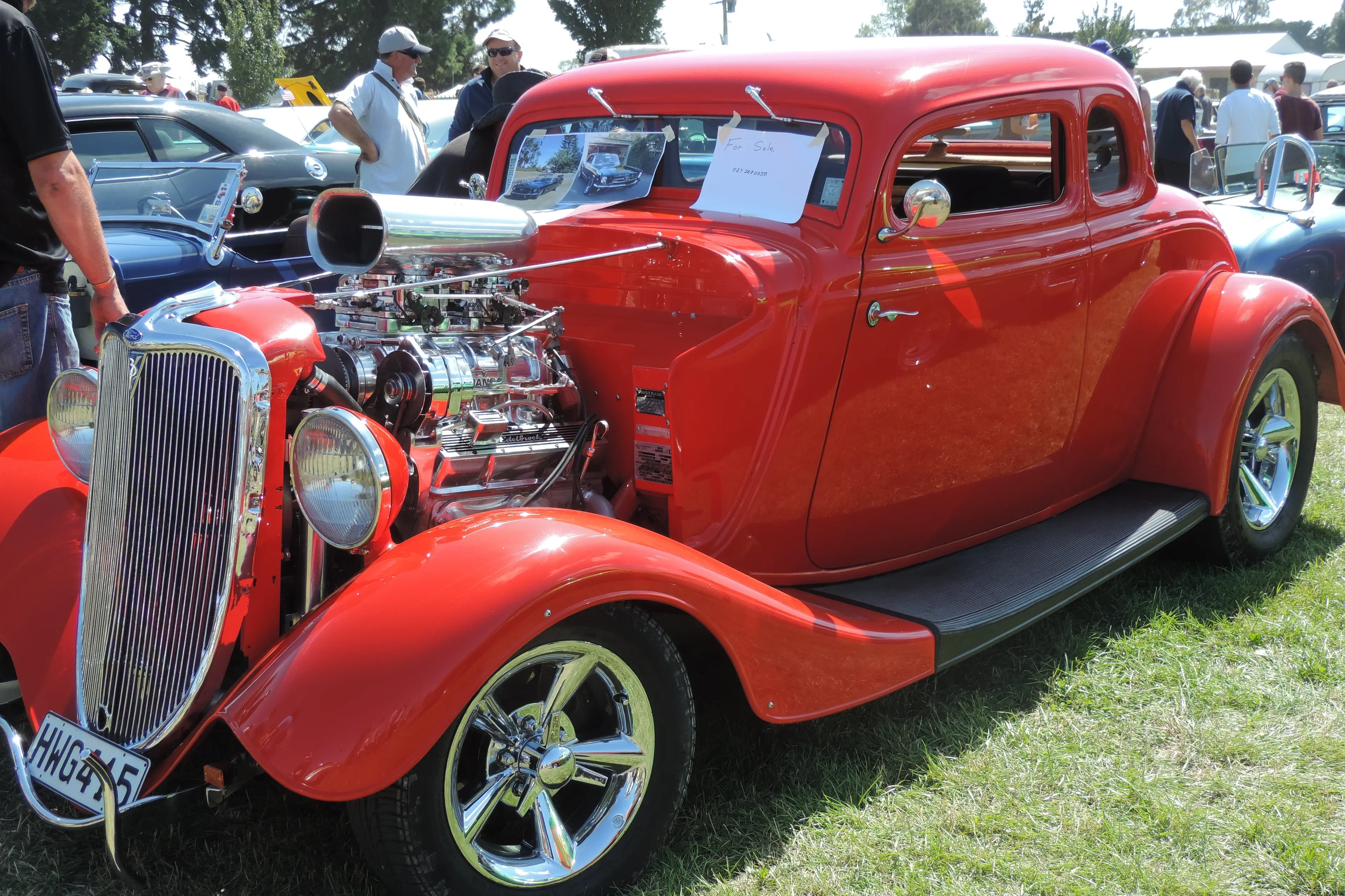 Seeing red . . . Muscle cars of all shapes, makes and models will line up at next year\\'s Muscle Car Madness Show at the Rangiora Showgrounds. The event is under new management. Photo: File