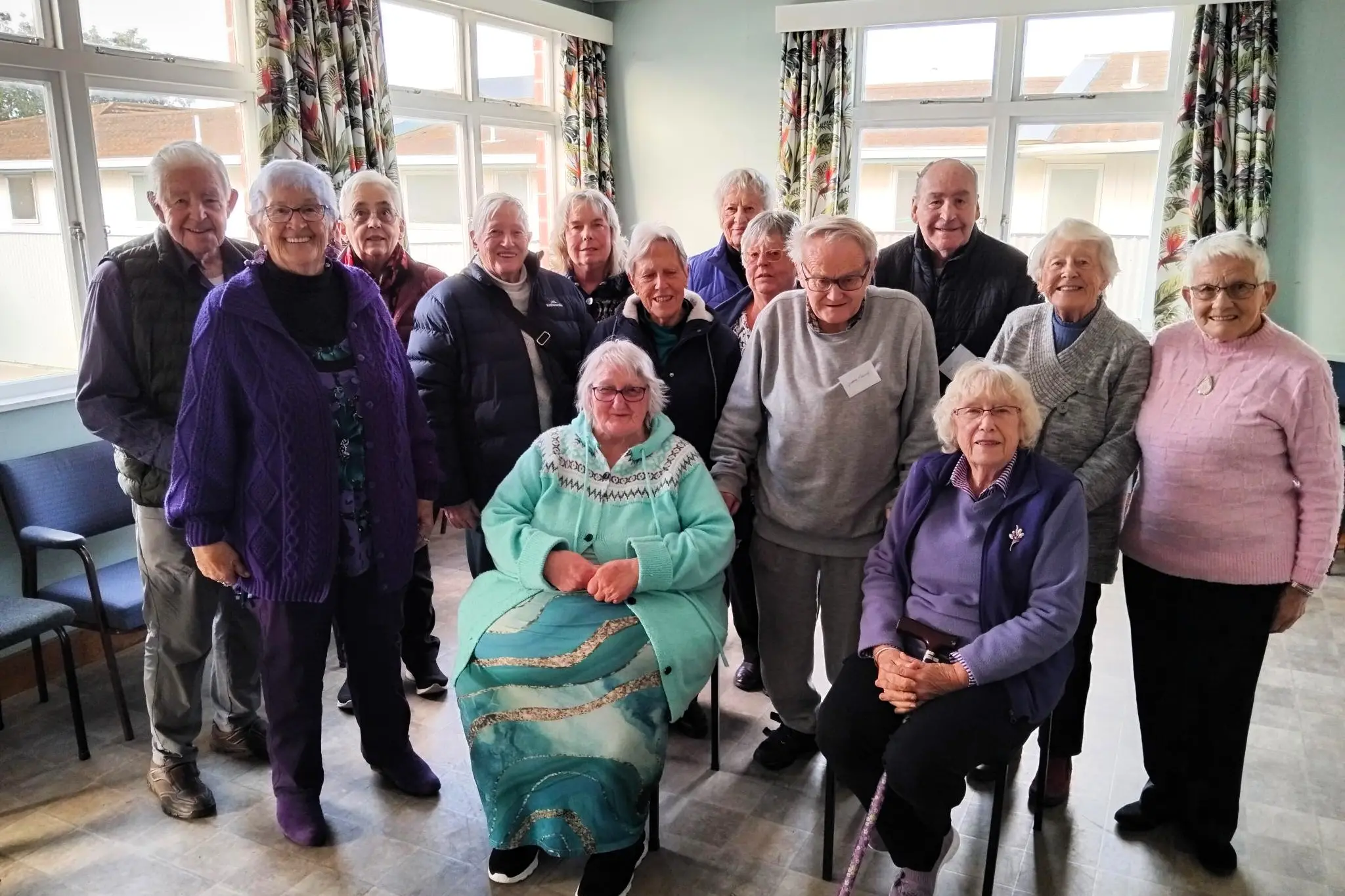 The last members of the Senior Citizen\\u2019s Club gathered last week as the decision to close was finalised. Photo: Supplied