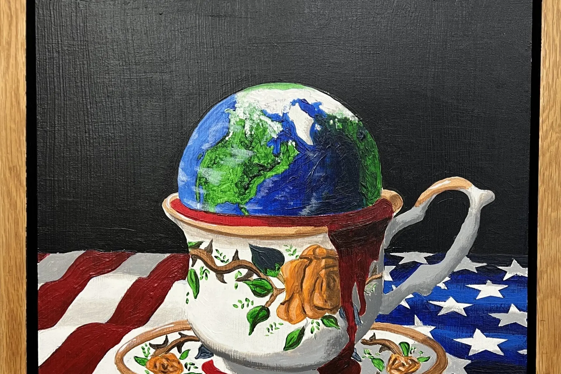 \\'Chaos in a Teacup\\', by Bruce McIntosh. Photo: Supplied