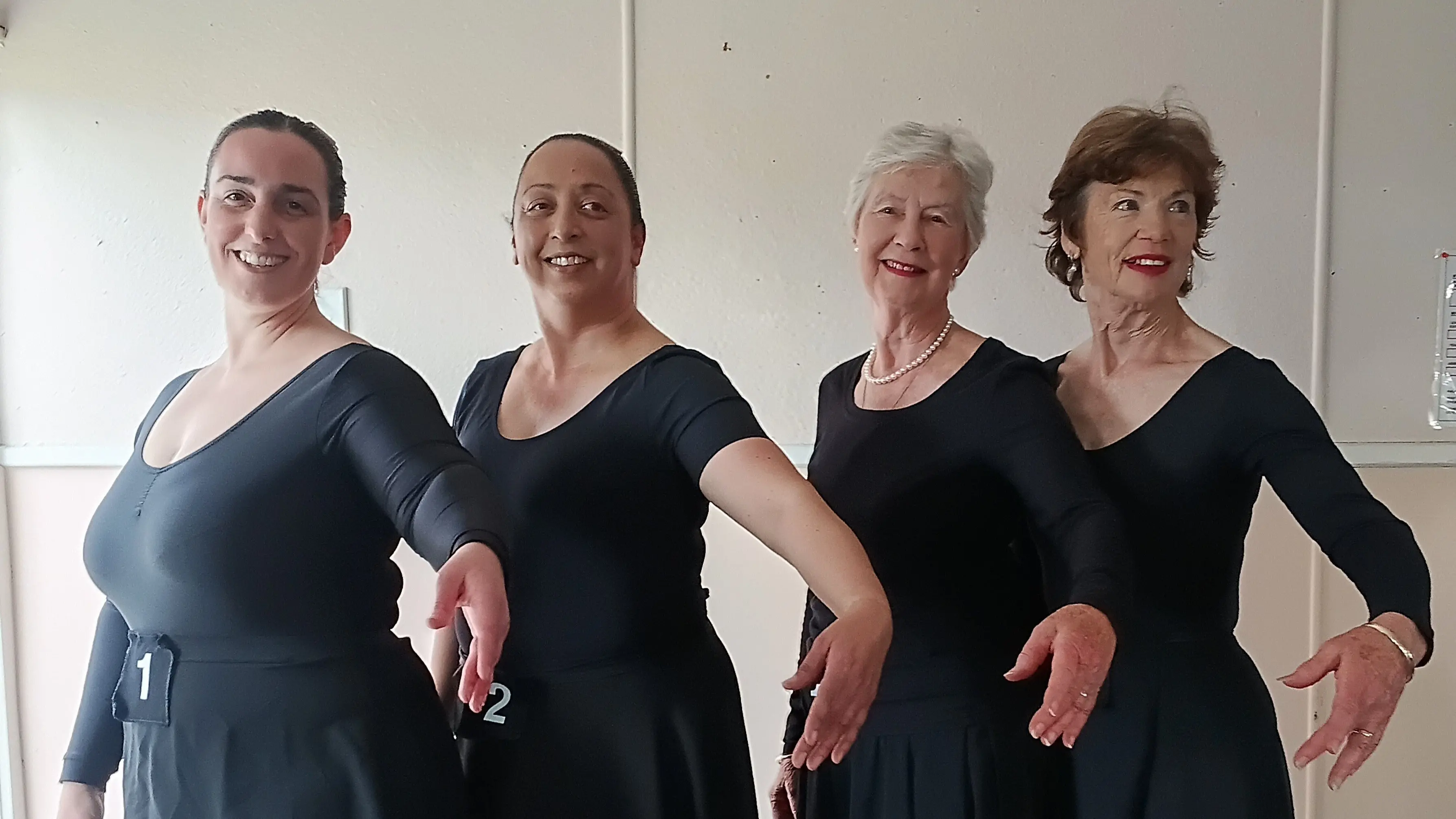 Ballet dancers put their best foot forward