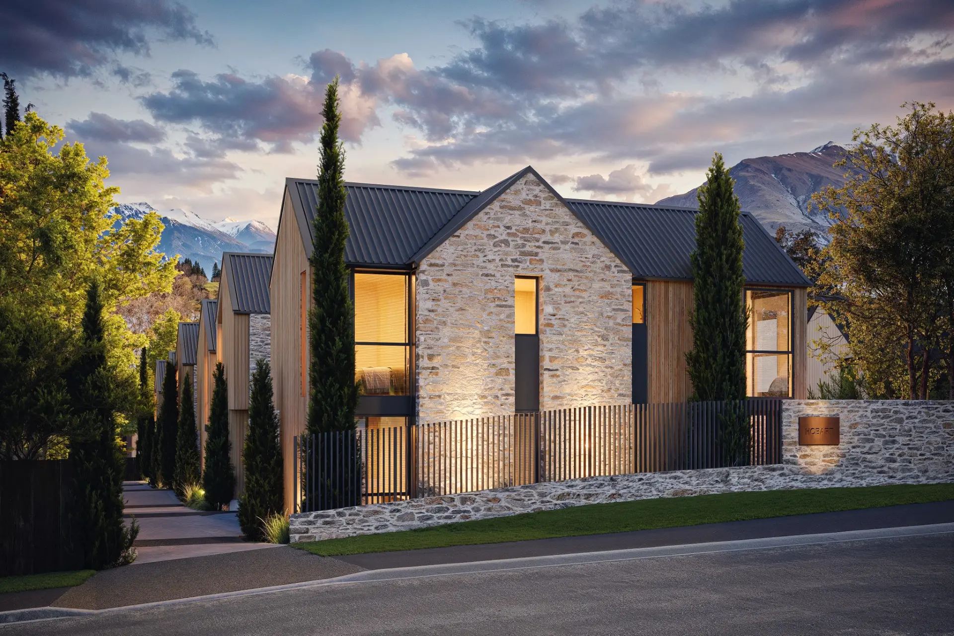 \\u2018Likely to become Airbnbs\\u2019: An artist\\u2019s impression of a duplex development on Hobart St. Image: Supplied