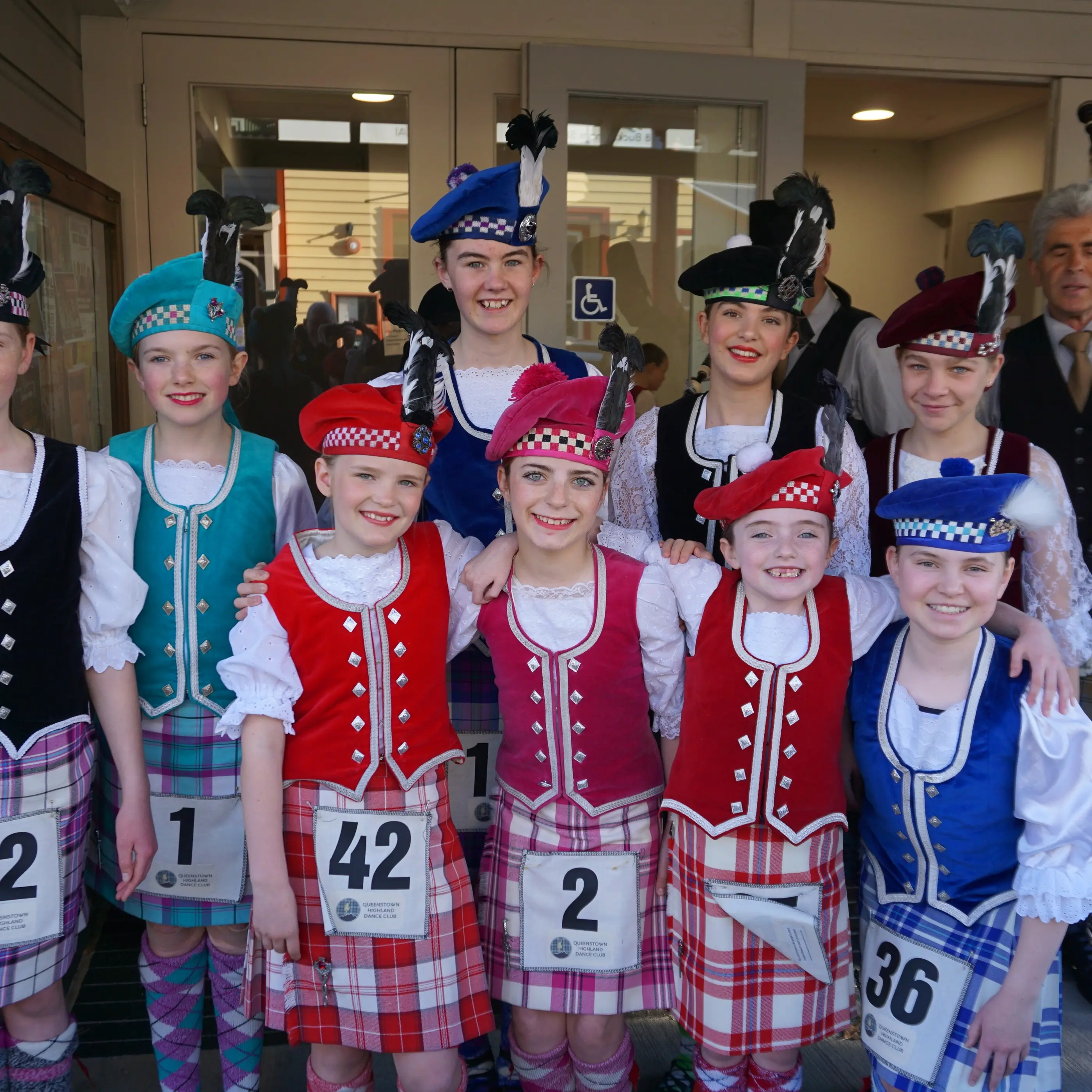 Dancers descend on Arrowtown