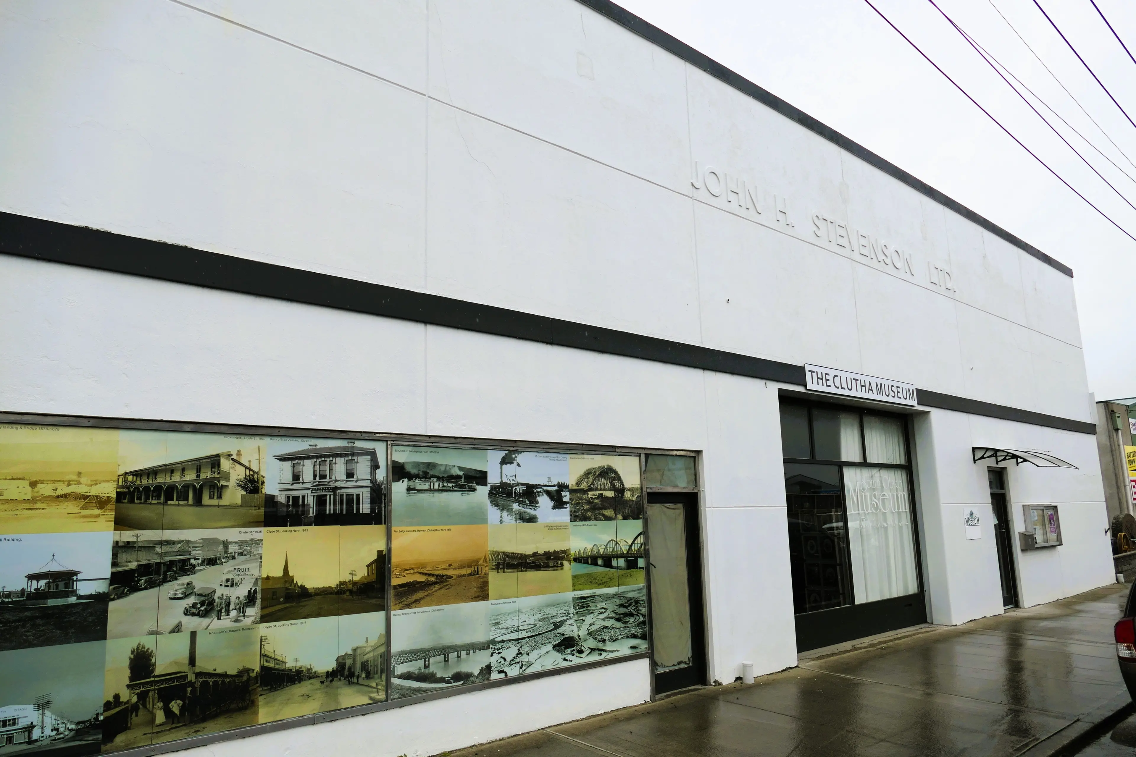 Clutha Museum occupies the 73-year-old former John H. Stevenson Ltd Ford garage on Renfrew St, Balclutha. Photo: Richard Davison