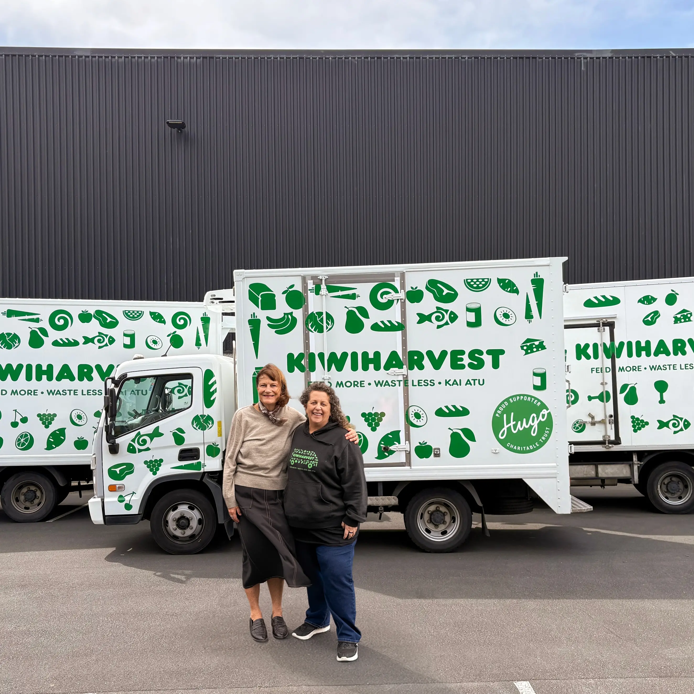 Hugo boosts KiwiHarvest impact