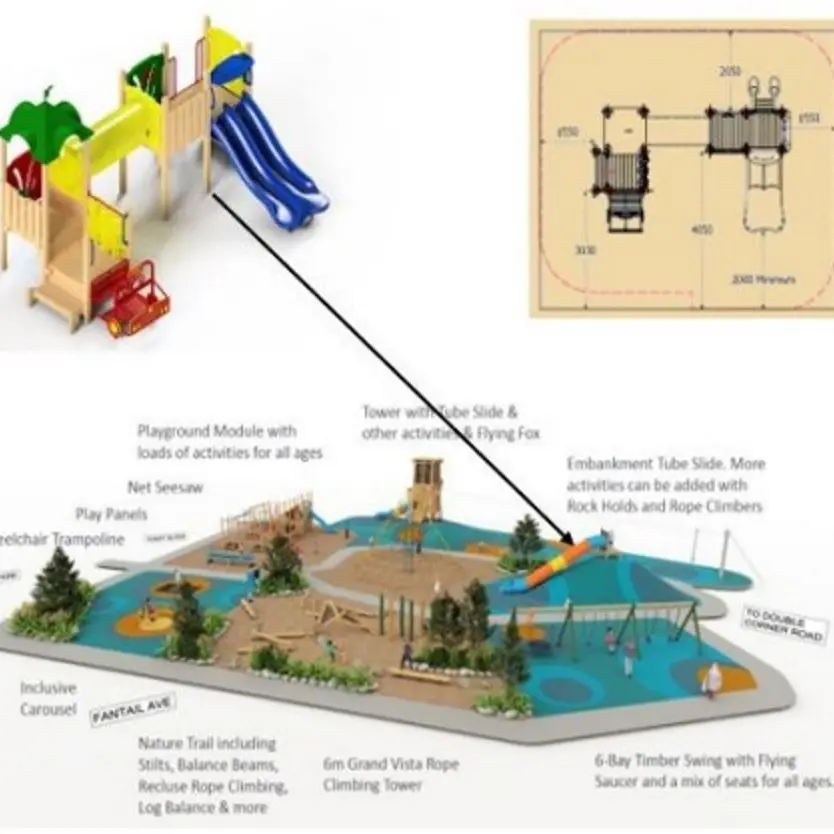 Play equipment approved for Amberley’s Village Green