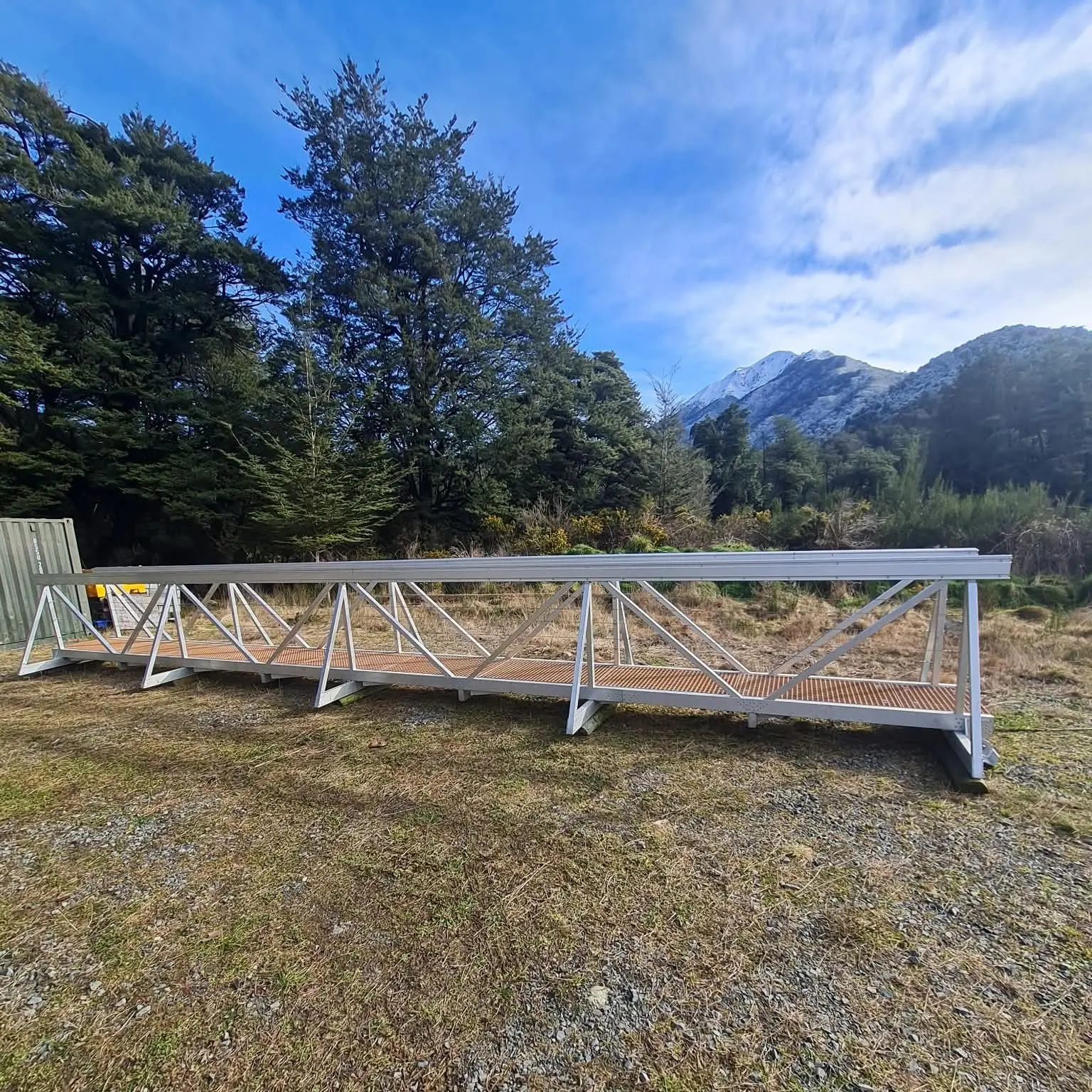 Bridge being built to honour army major who died unexpectedly