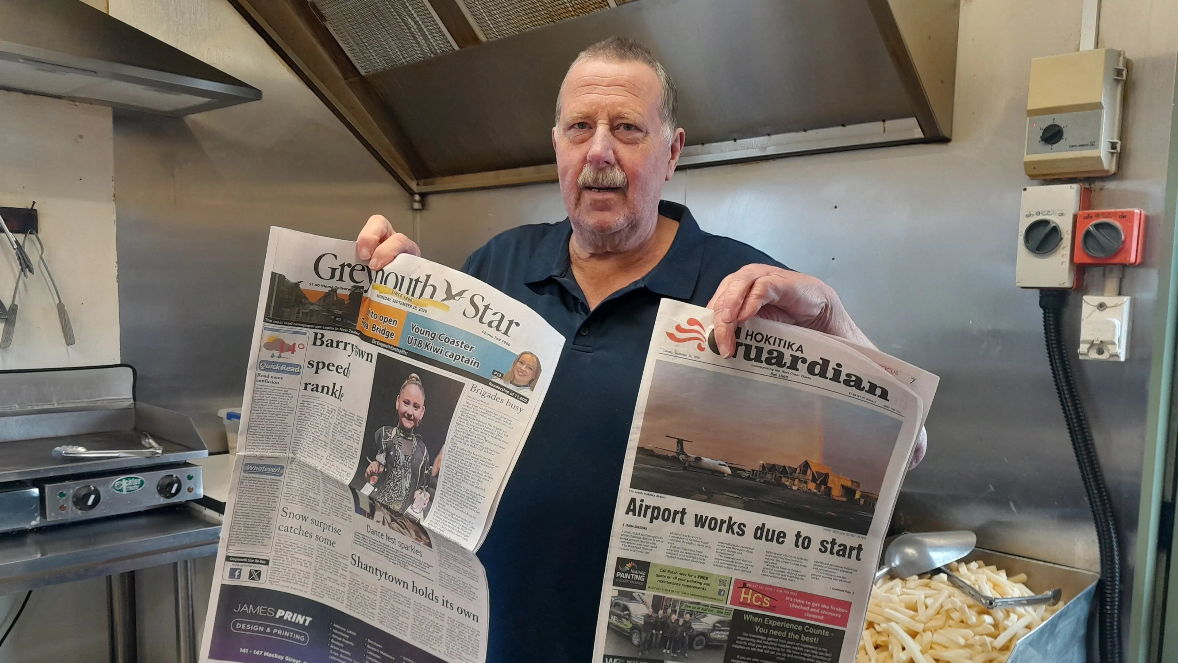 ‘Worse than Covid’: Chips are down for takeaway owner as newspaper supply shrinks