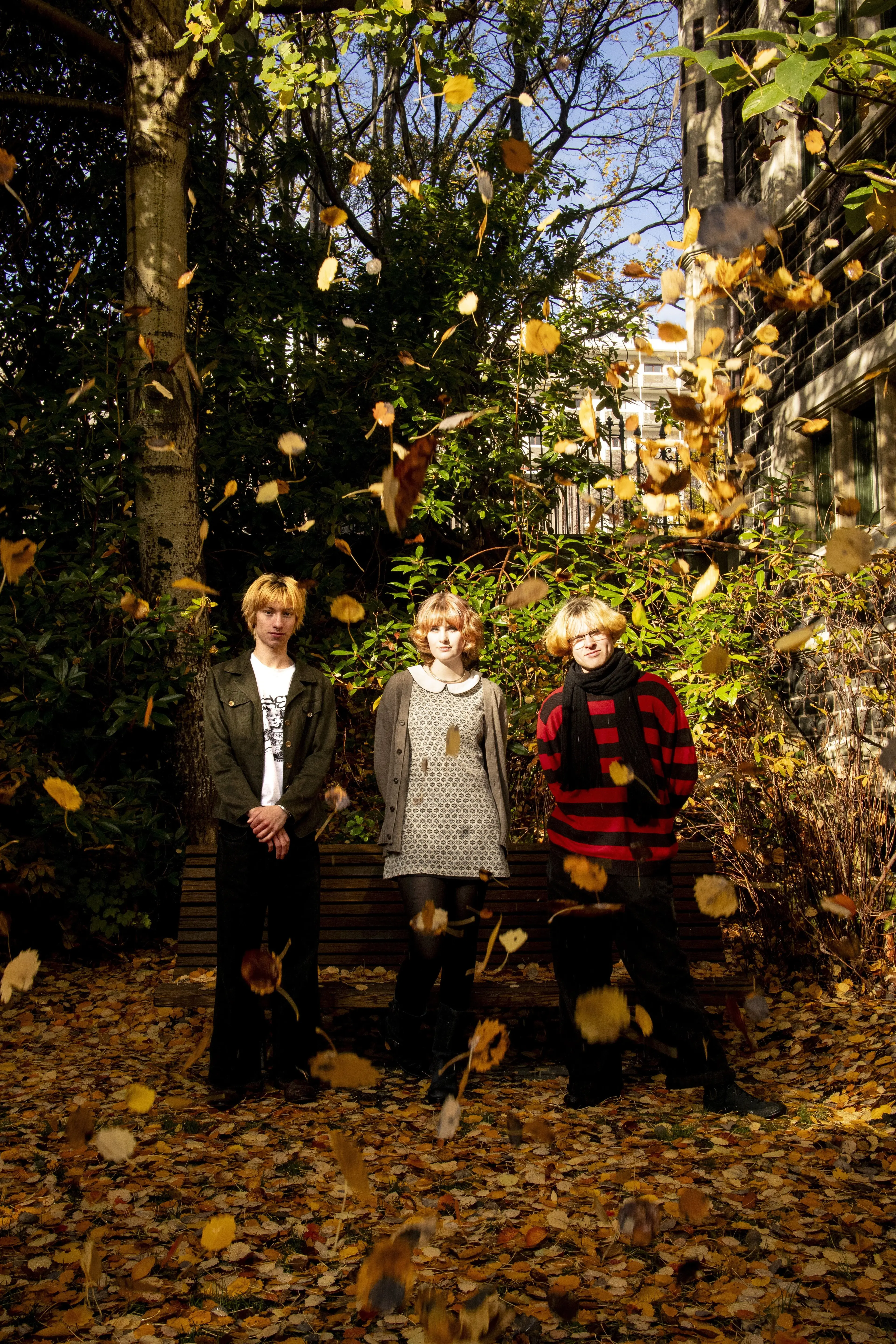 Dunedin band U-No Juno, from left, Stefan Keller, Ramona Mahutte, and Jack Ingram will be part of the line-up for the Rock The Vote! event this Saturday, October 3. Photo: ODT Files