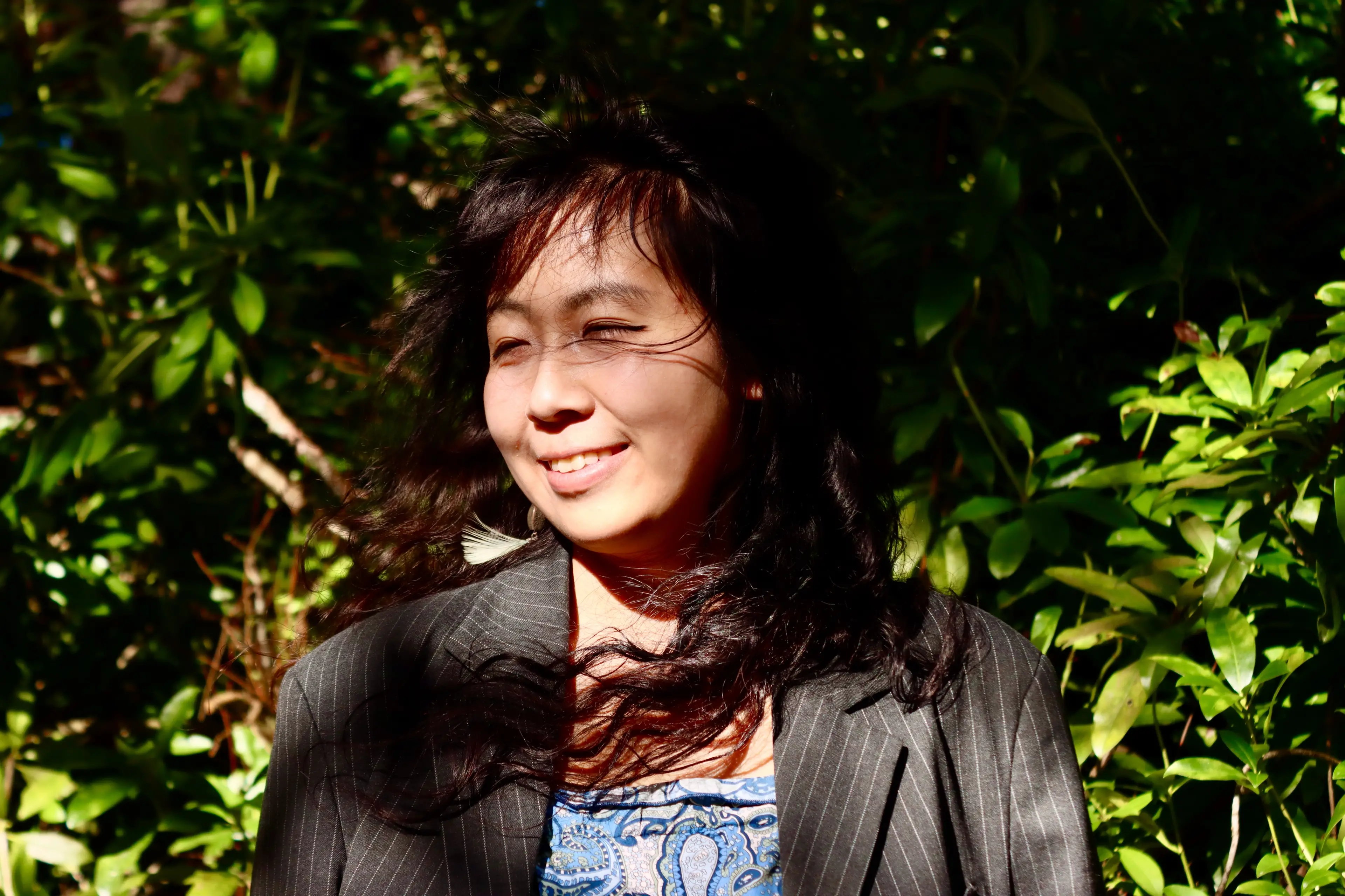 Poet Yueke Li will use collaborative games to build connection at a workshop taking place during the NZ Young Writers Festival. Photo: Sam Henderson