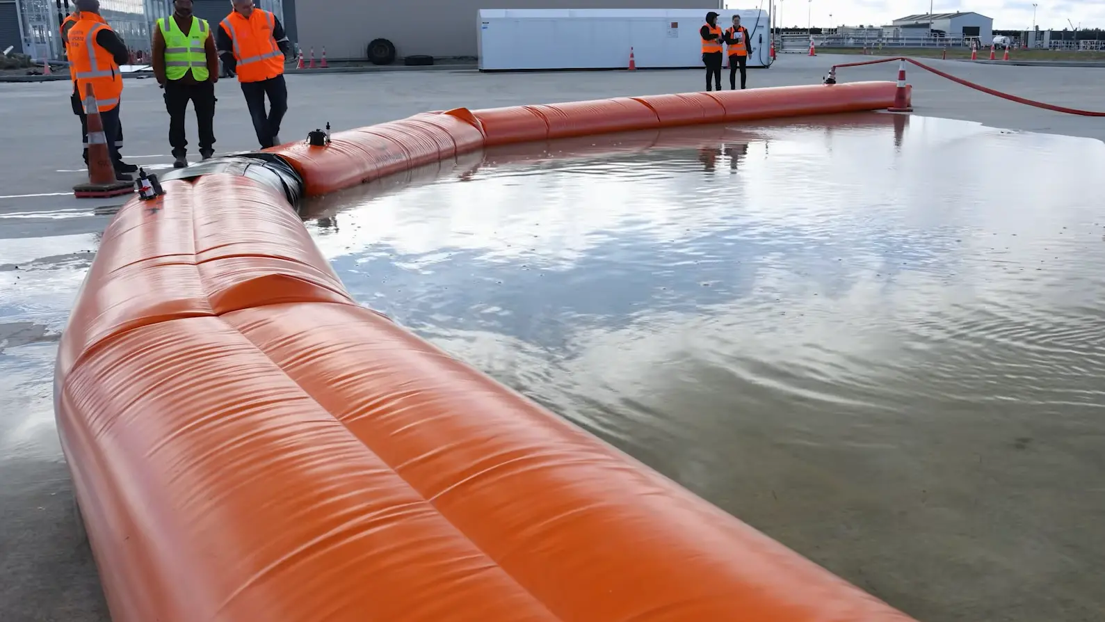 Barriers aim to speed up flood response in Canterbury district