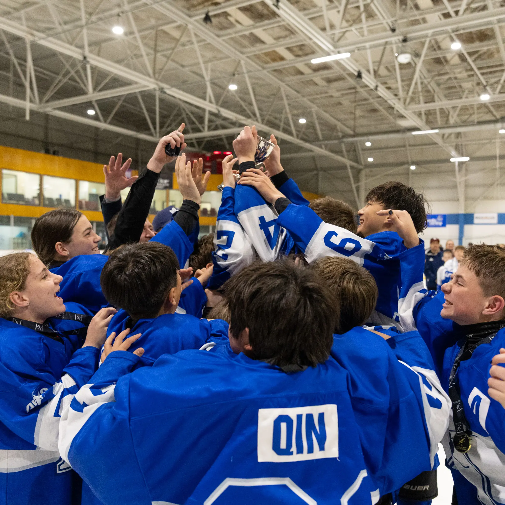 Dunedin swarming with young ice hockey players